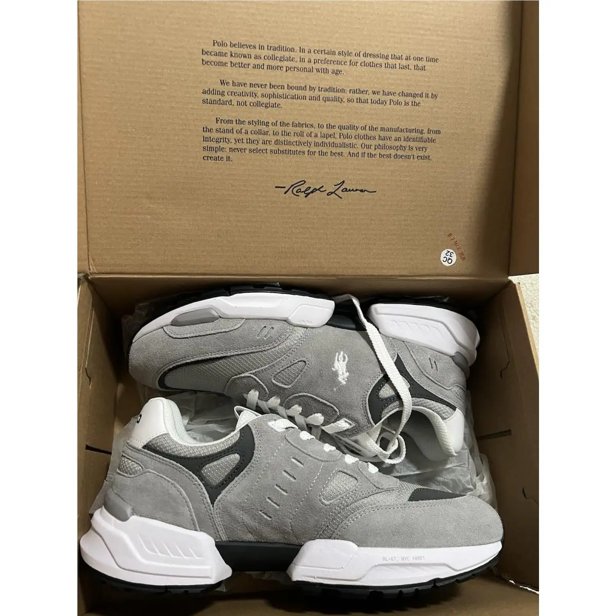 Ralph Lauren shoes - Retro Jogger - Retro Jogger - Gray 0