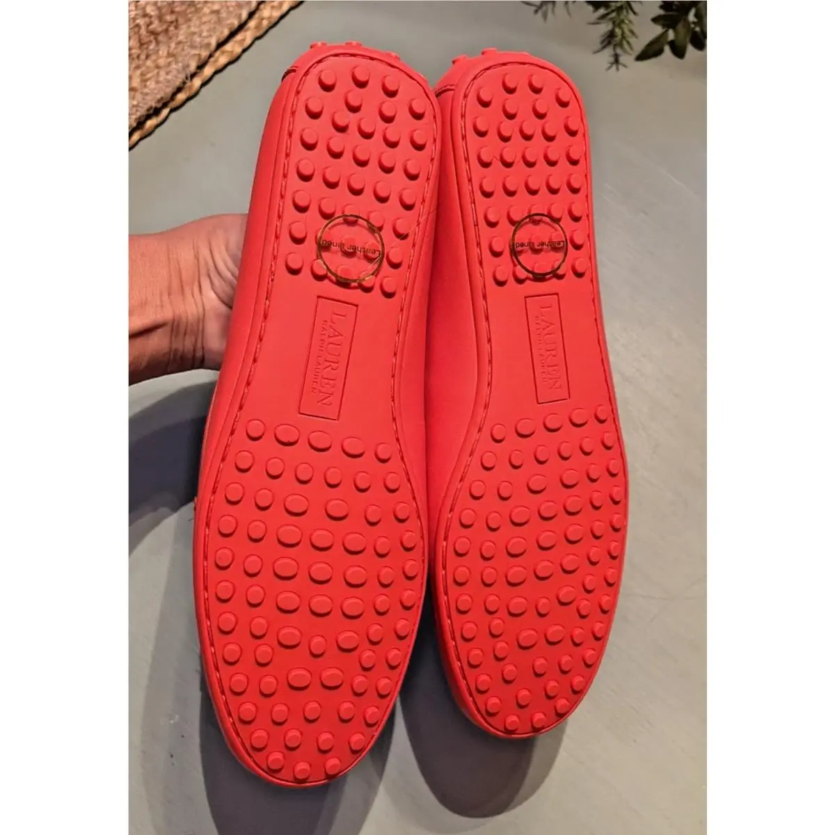 Ralph Lauren shoes - Lauren Ralph Lauren Brynn Driving Loafer - Orange 6