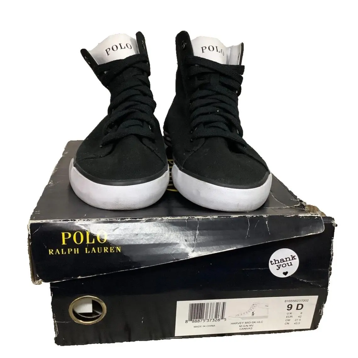 Ralph Lauren shoes - Harvey - Harvey - Black (UPC: 888875373265) 6