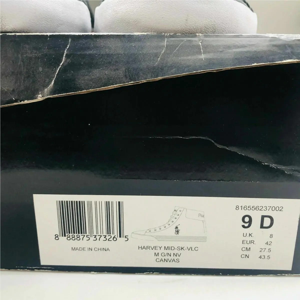 Ralph Lauren shoes - Harvey - Harvey - Black (UPC: 888875373265) 1