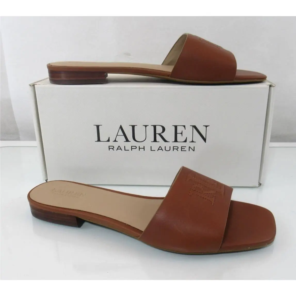 Ralph Lauren shoes - Lauren Ralph Lauren Everley - Lauren Everley - 802959142002 - Tan (UPC: 197205251600) 1