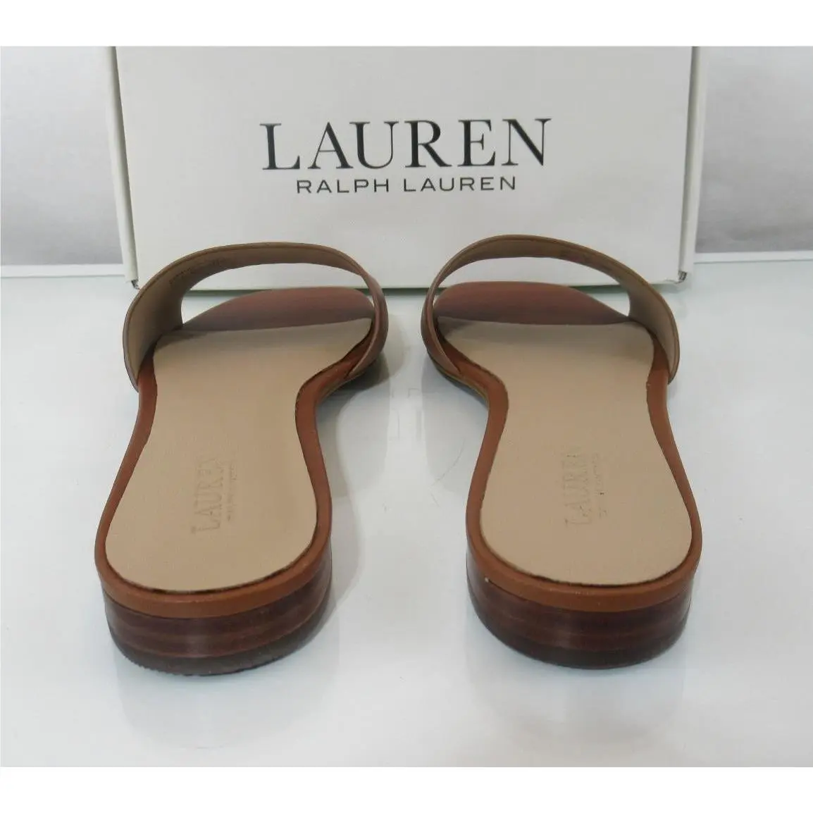 Ralph Lauren shoes - Lauren Ralph Lauren Everley - Lauren Everley - 802959142002 - Tan (UPC: 197205251600) 7