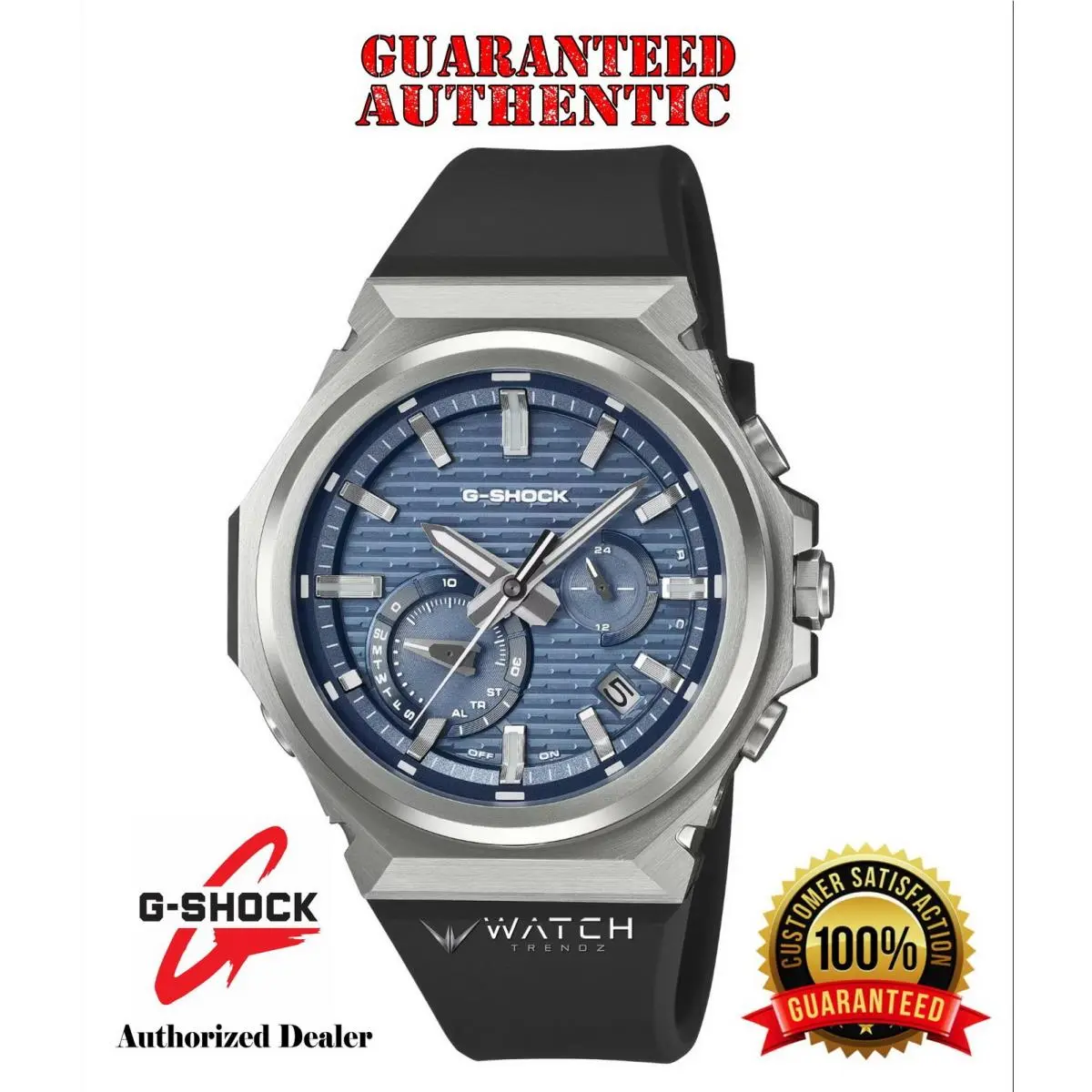 G-shock GSTB1000-2A G-steel Solar Powered Bluetooth Connected Blue Watch by Casio