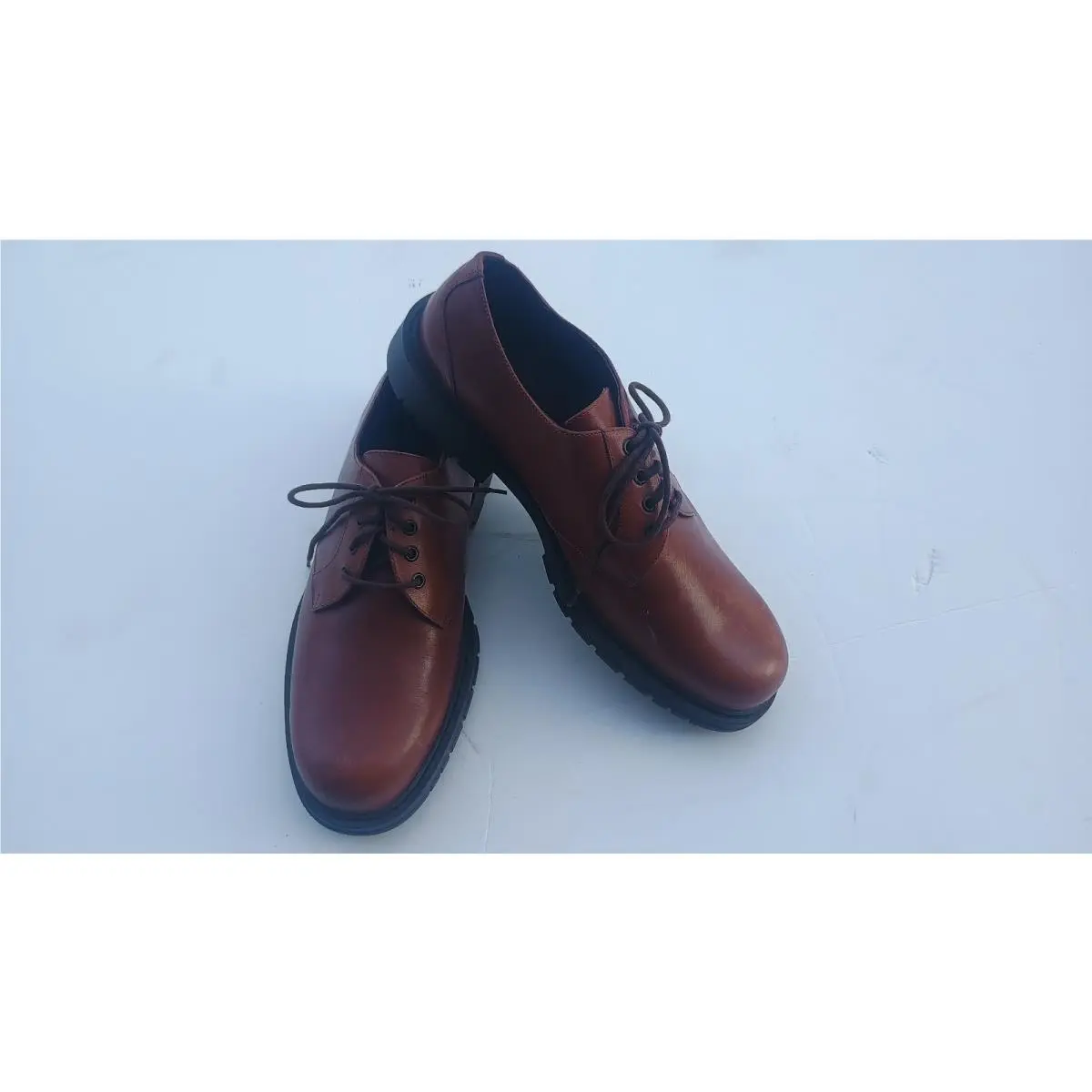 Ralph Lauren shoes - ALM140002 - ALM140002 - Pecan Leathe (BROWN) 9