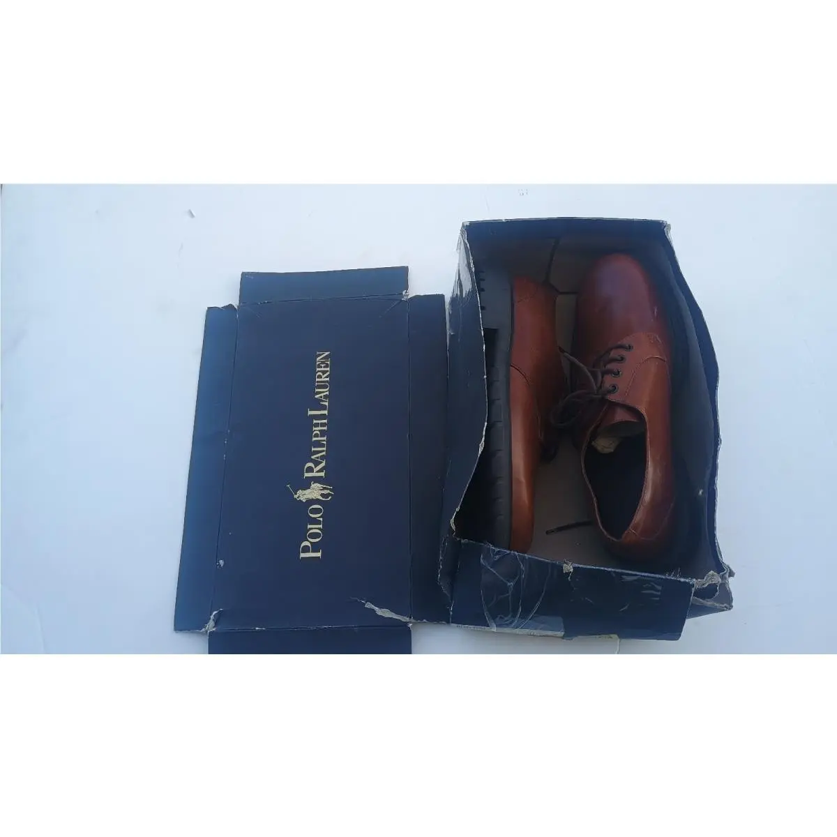 Ralph Lauren shoes - ALM140002 - ALM140002 - Pecan Leathe (BROWN) 13