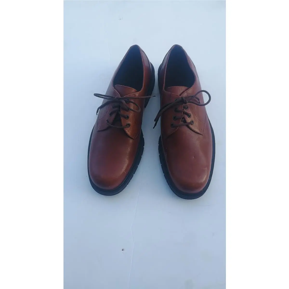 Ralph Lauren shoes - ALM140002 - ALM140002 - Pecan Leathe (BROWN) 2