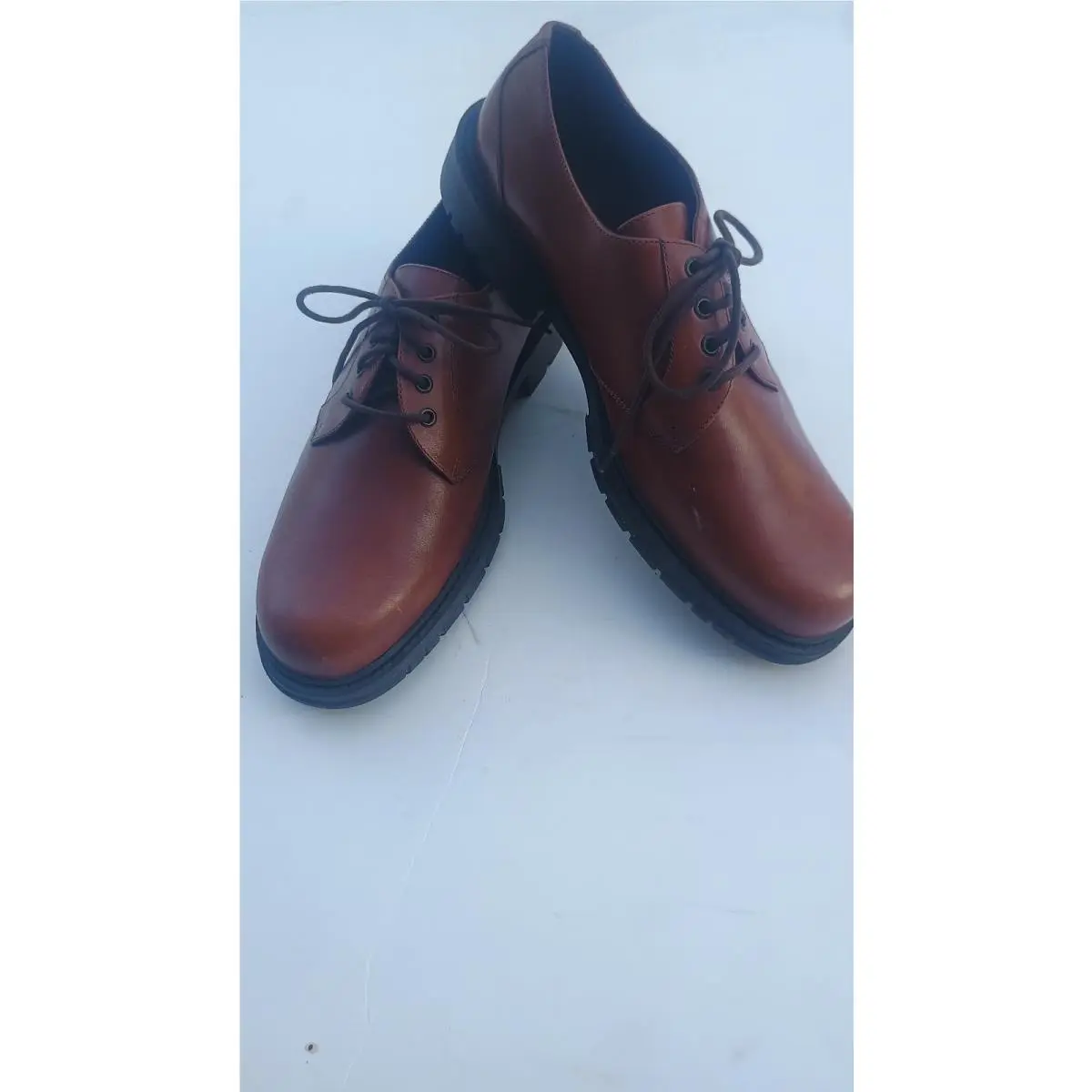 Ralph Lauren shoes - ALM140002 - ALM140002 - Pecan Leathe (BROWN) 5