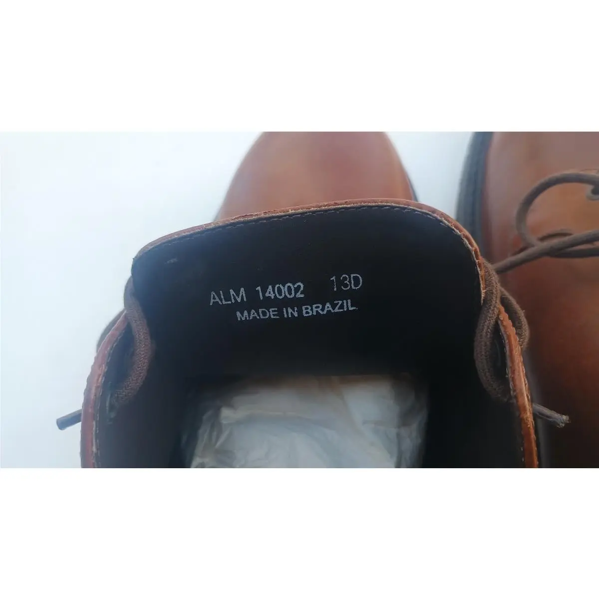 Ralph Lauren shoes - ALM140002 - ALM140002 - Pecan Leathe (BROWN) 12
