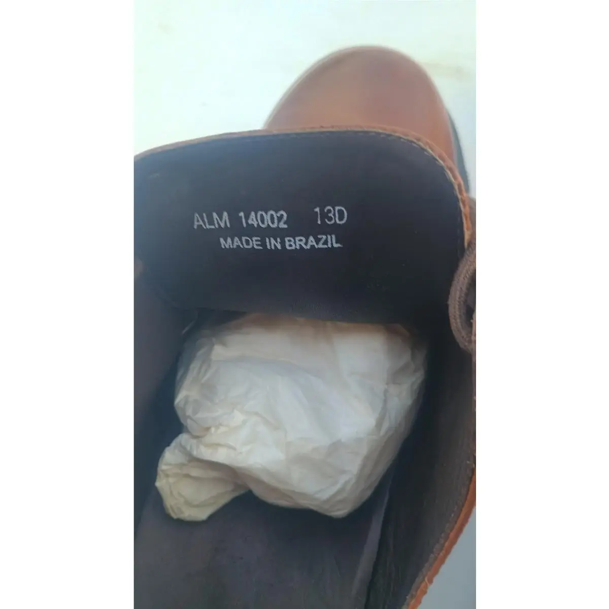 Ralph Lauren shoes - ALM140002 - ALM140002 - Pecan Leathe (BROWN) 1