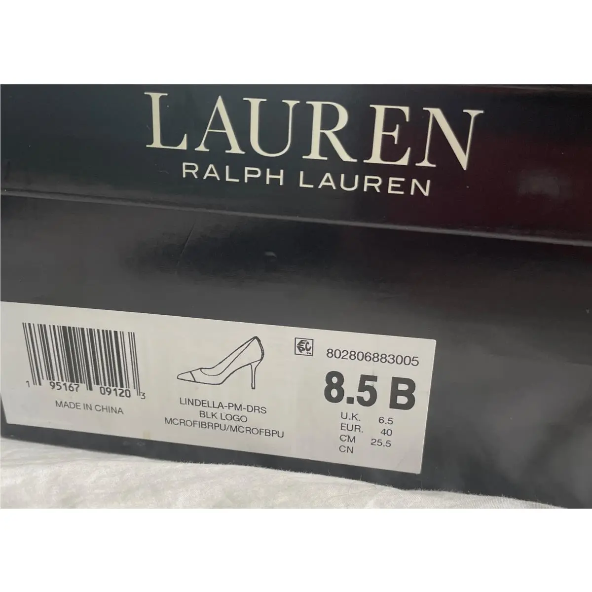 Ralph Lauren shoes - 802868321002-400 - 802868321002-400 - Black (UPC: 0195167091203) 5
