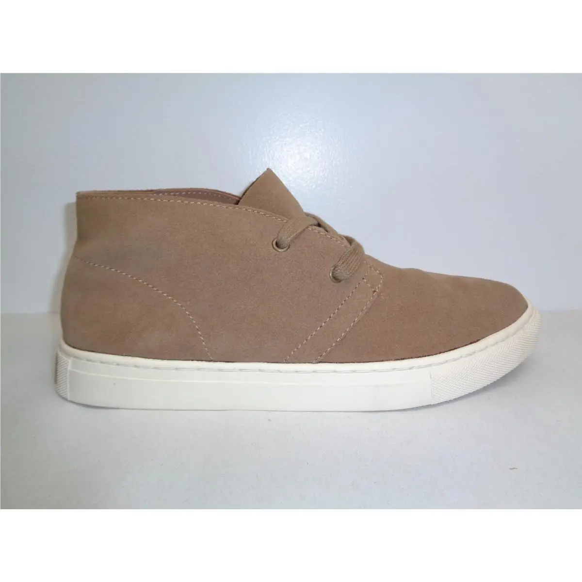 Polo Ralph Lauren Size 8 M Joplin Dark Tan Suede Fashion Sneakers Mens Shoes