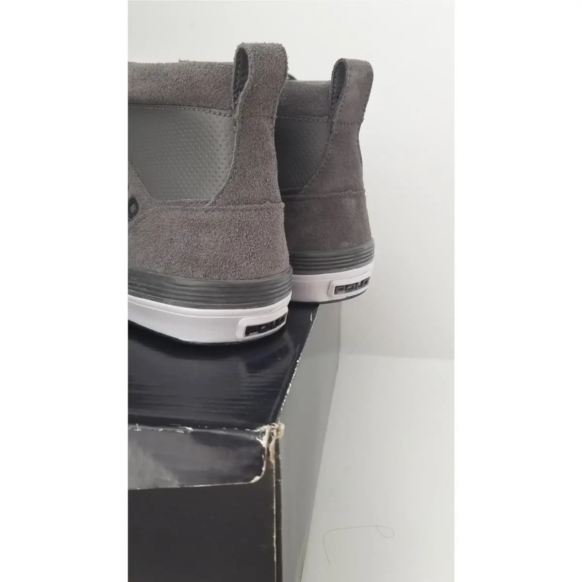 Ralph Lauren shoes - Nikolas High - Nikolas High - 816190706MH5 - Gray (UPC: 887733491554) 1