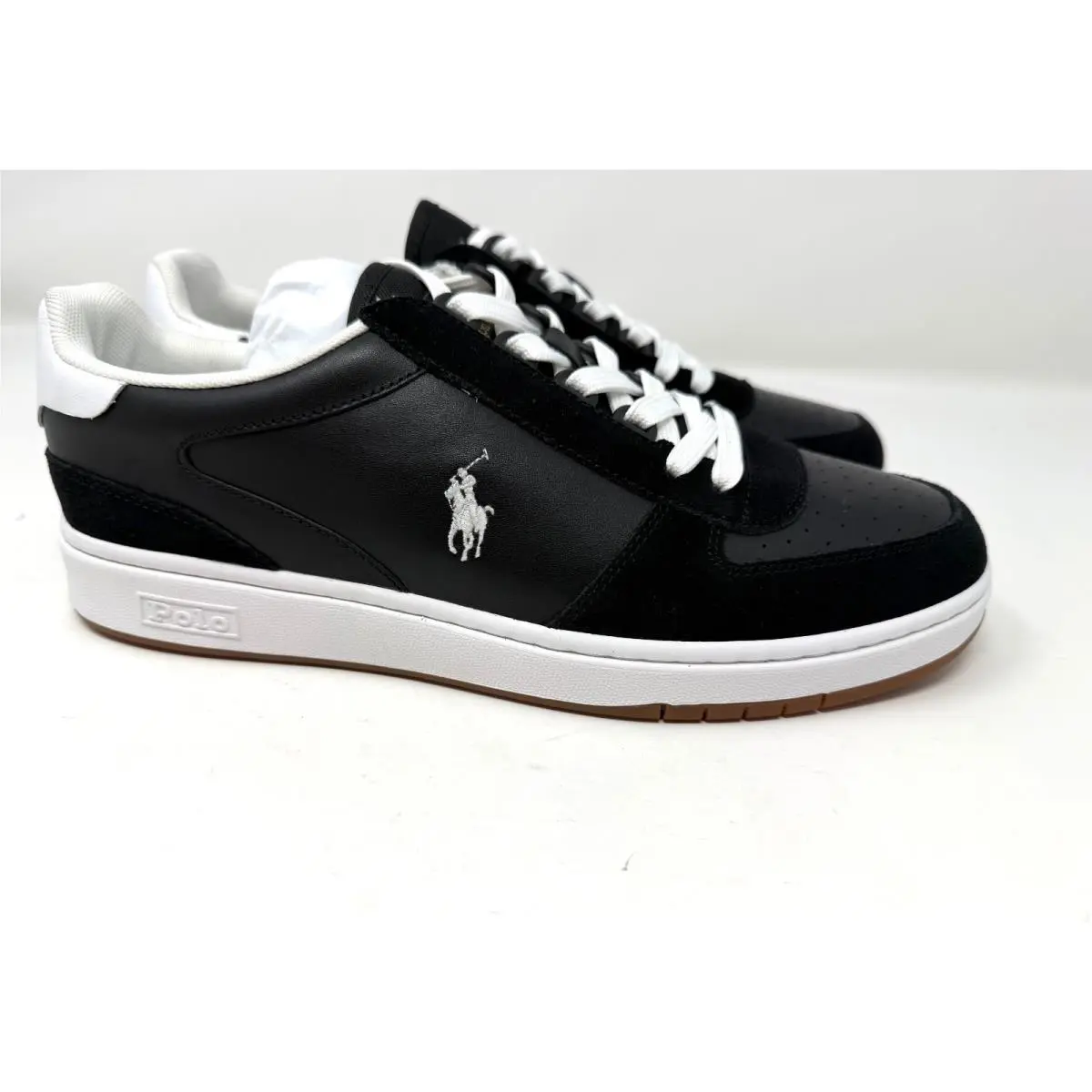 Ralph Lauren shoes - Polo Ralph Lauren Court - Polo Court - Black 3