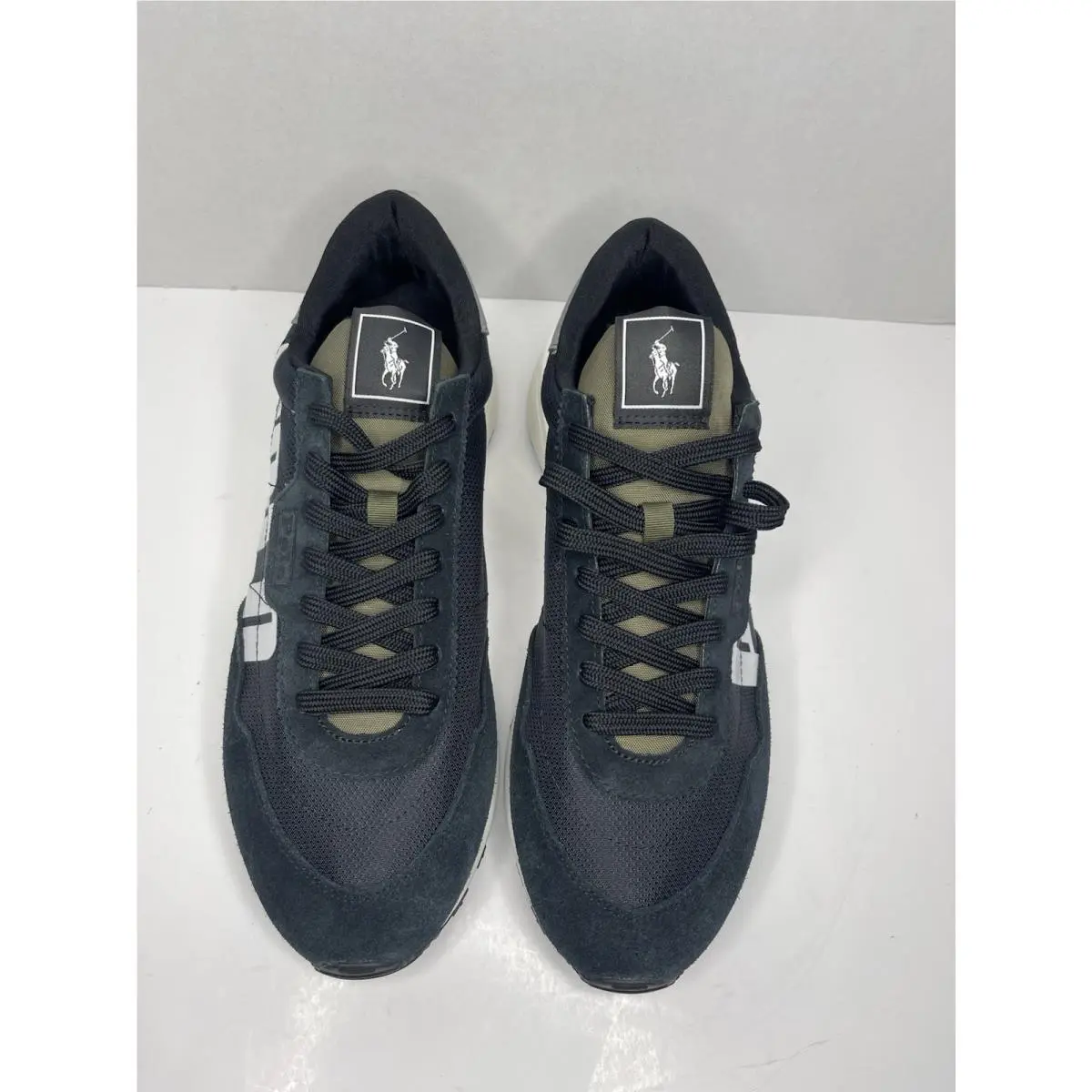 Ralph Lauren shoes - Polo Ralph Lauren Train 89 V2 - Black / Olive / Grey 1
