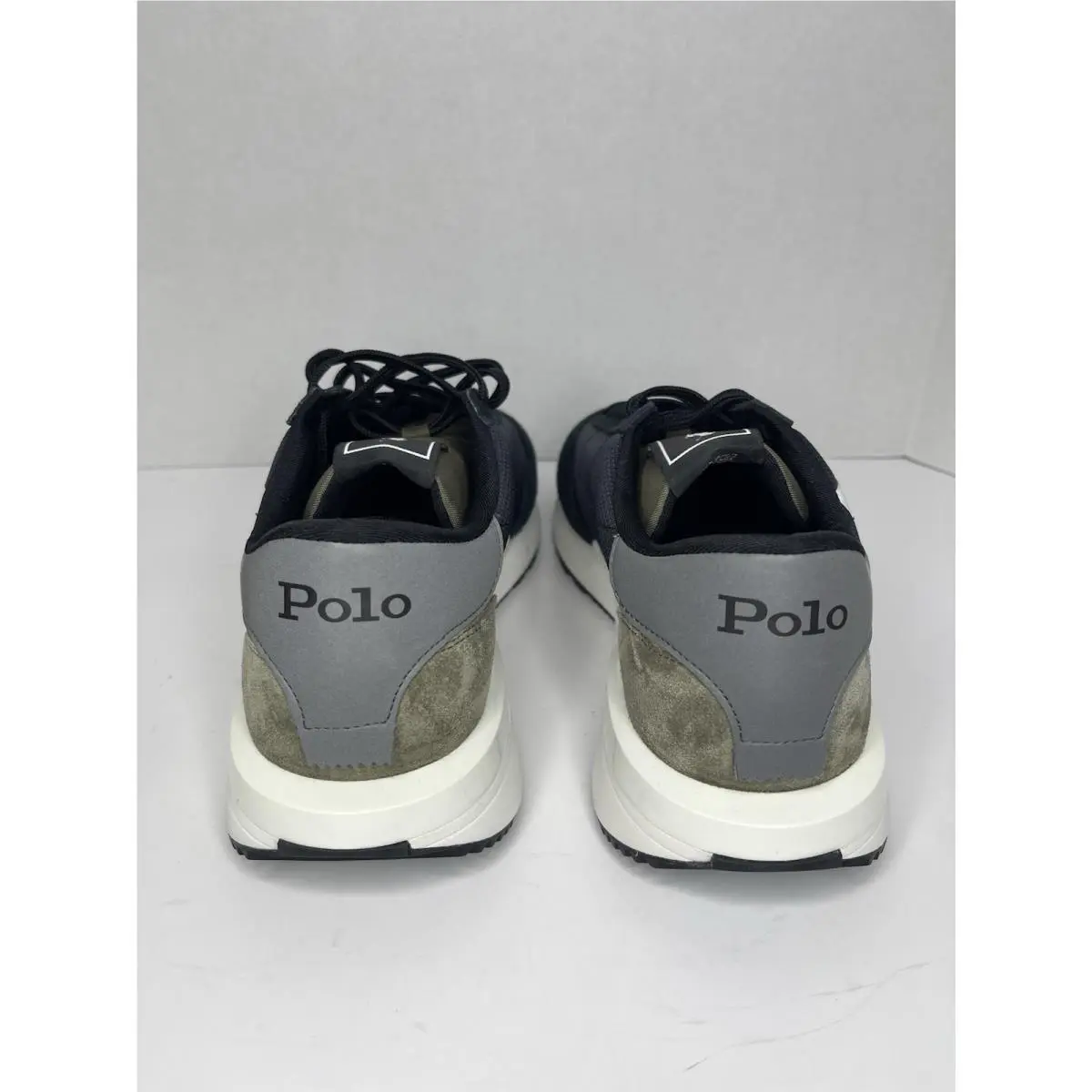 Ralph Lauren shoes - Polo Ralph Lauren Train 89 V2 - Black / Olive / Grey 3