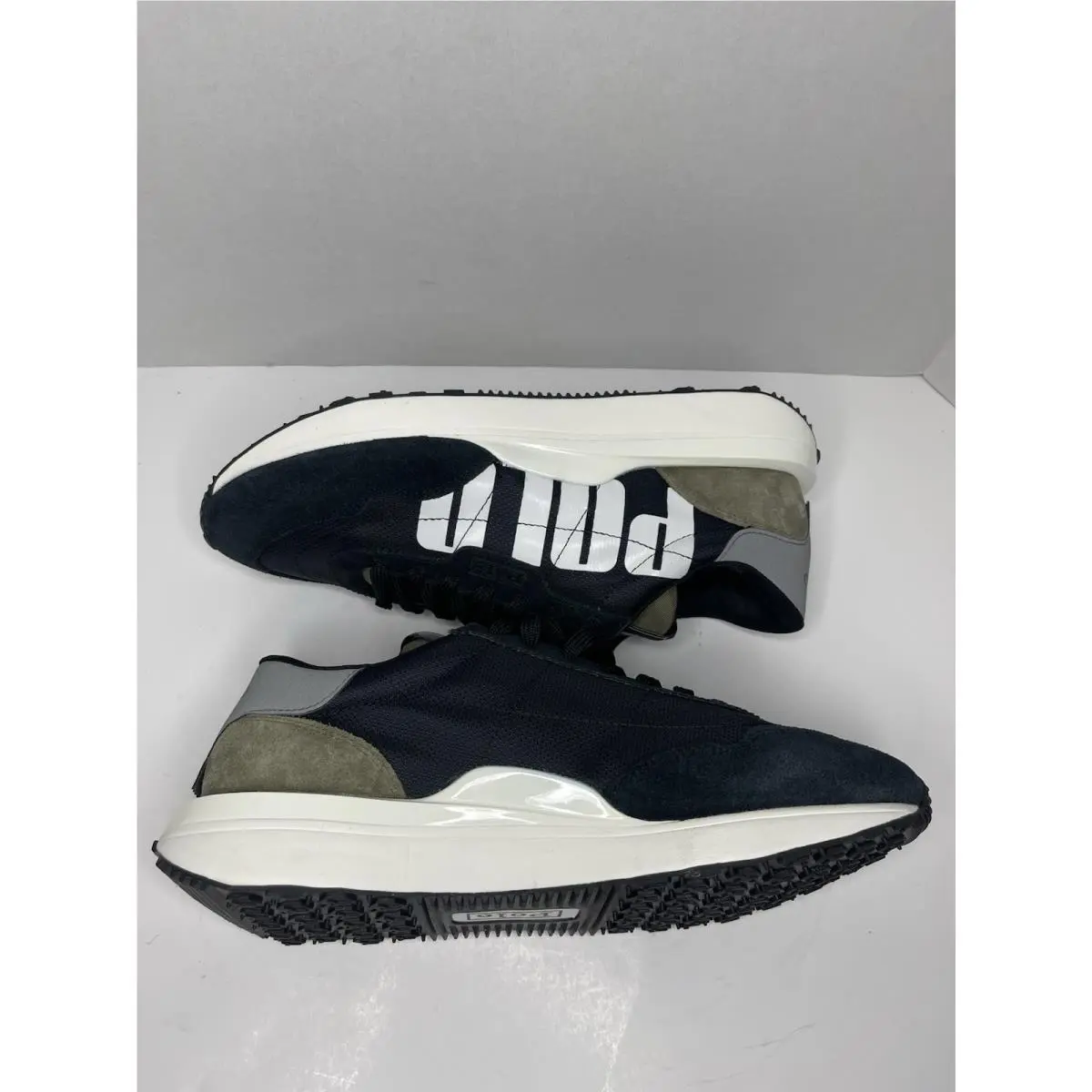 Ralph Lauren shoes - Polo Ralph Lauren Train 89 V2 - Black / Olive / Grey 6