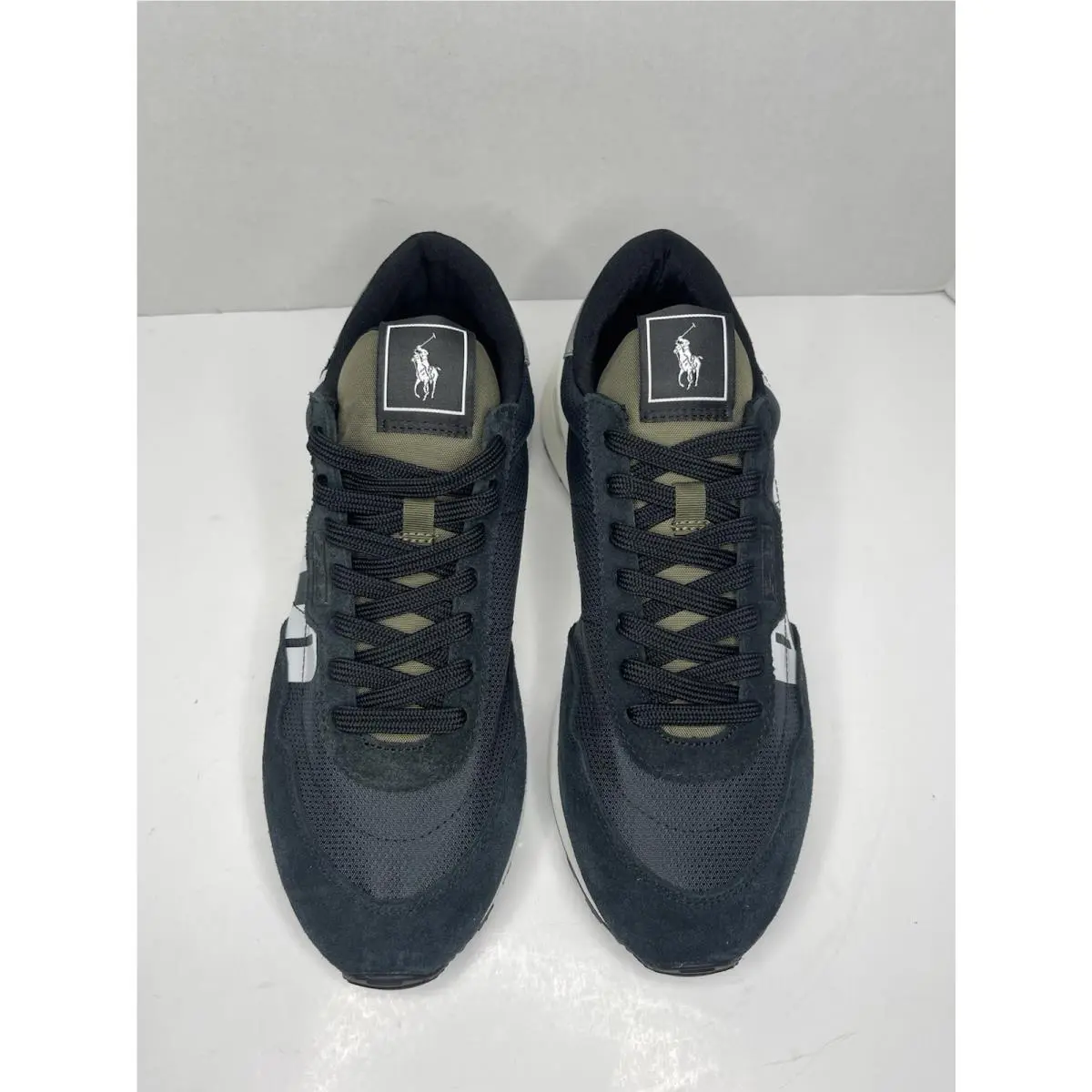 Ralph Lauren shoes - Polo Ralph Lauren Train 89 V2 - Black / Olive / Grey 1