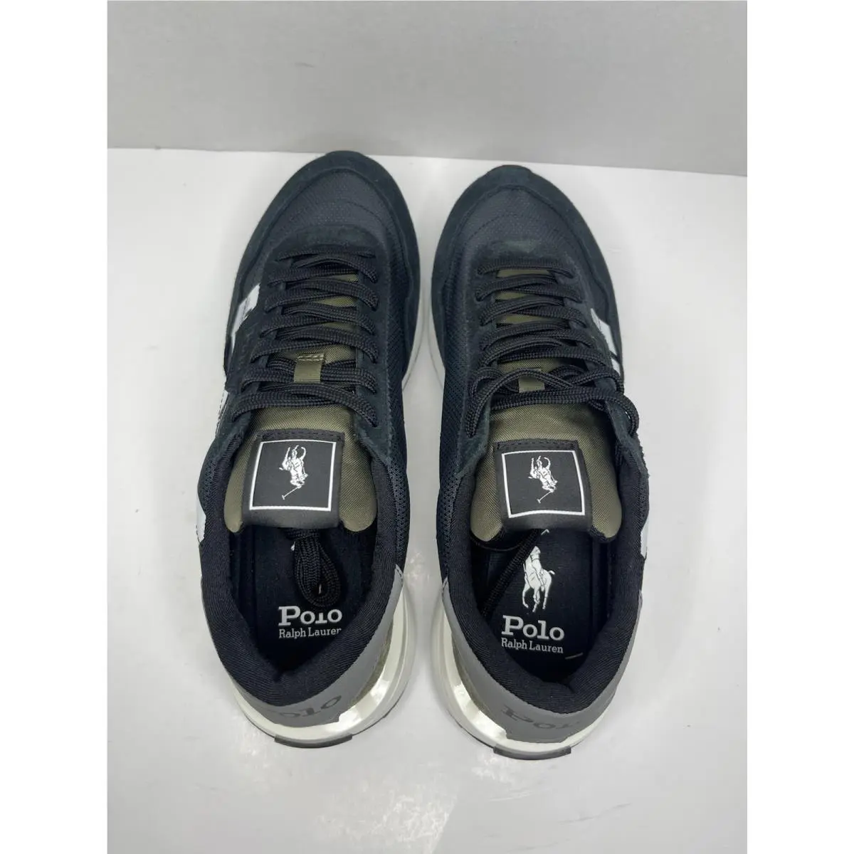 Ralph Lauren shoes - Polo Ralph Lauren Train 89 V2 - Black / Olive / Grey 2
