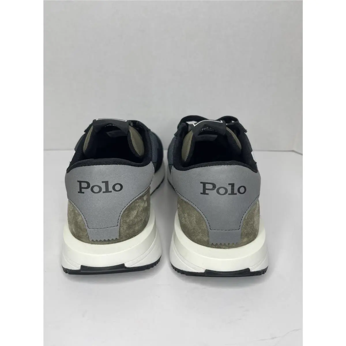 Ralph Lauren shoes - Polo Ralph Lauren Train 89 V2 - Black / Olive / Grey 3