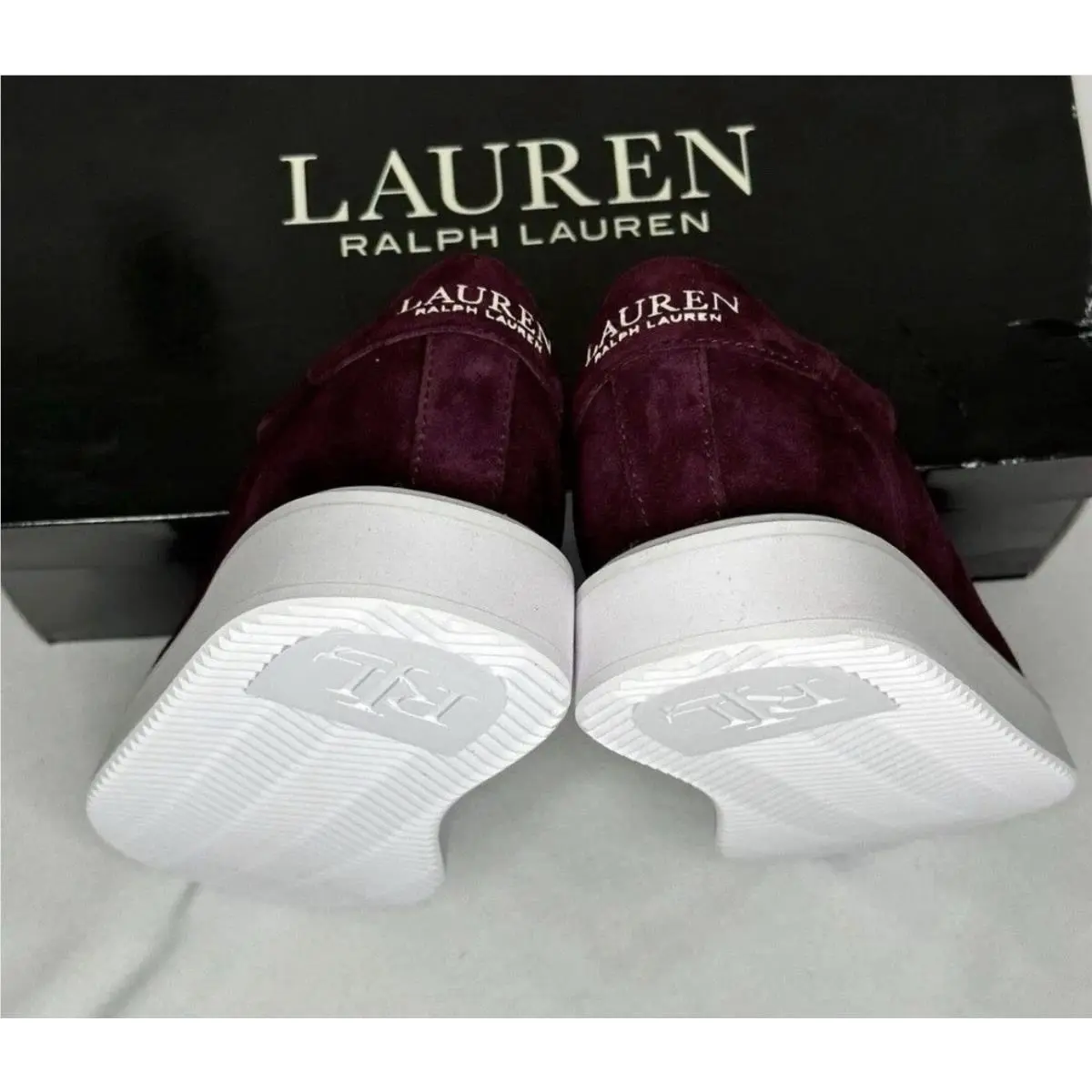 Ralph Lauren shoes - Lauren Ralph Lauren Angeline Bordeaux - Burgundy 5