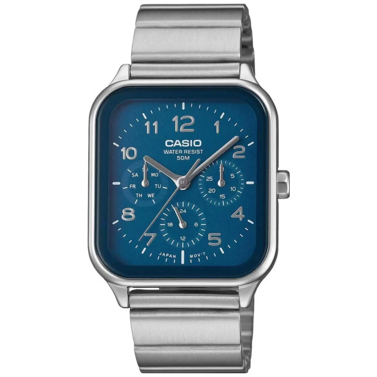 Men`s  Stainless Steel Band Watch MTPM306D MTP-M306D-2A by Casio