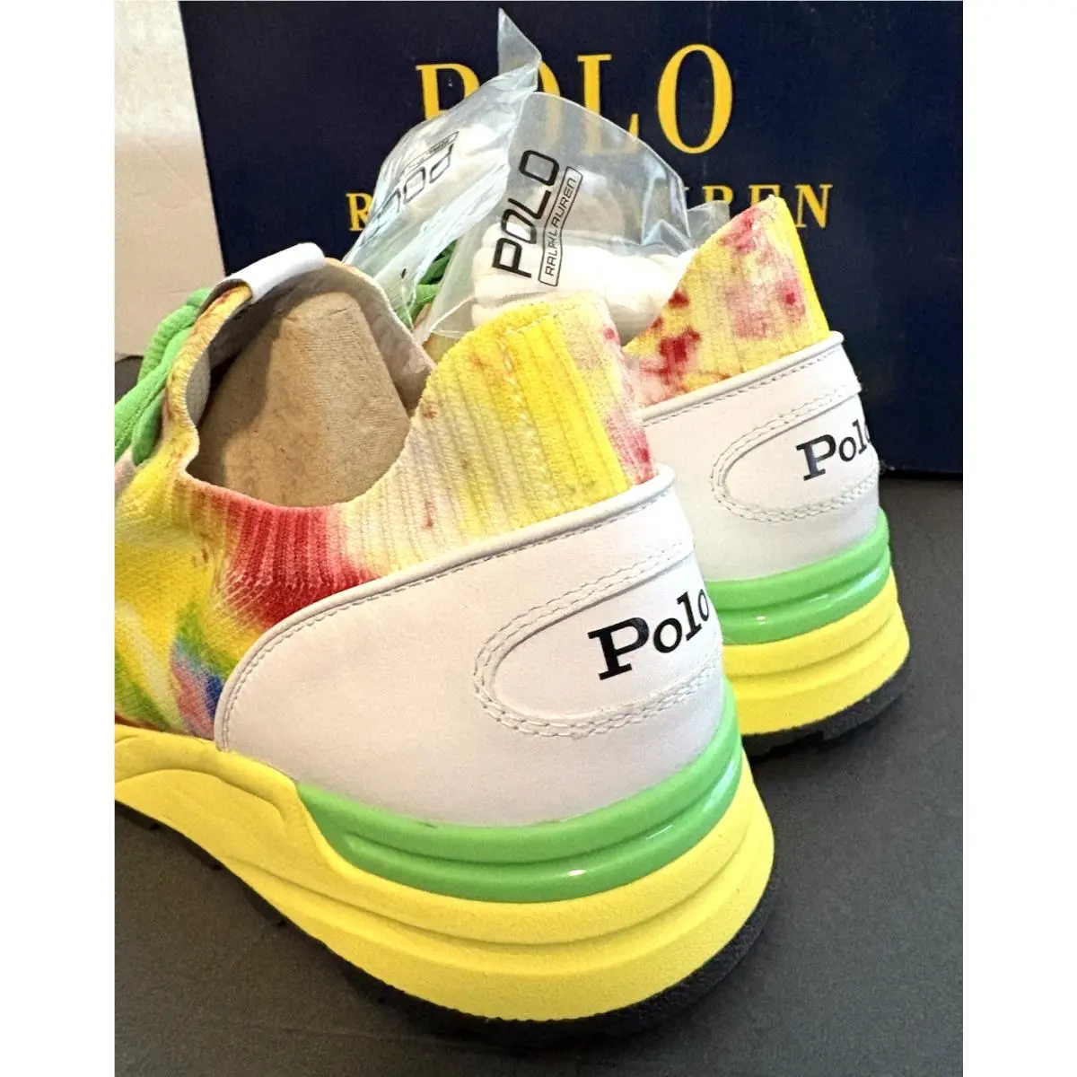 Ralph Lauren shoes - POLO RALPH LAUREN Trackster 200 - 200II-SK-LTL - Multicolored (UPC: 195167305591) 4