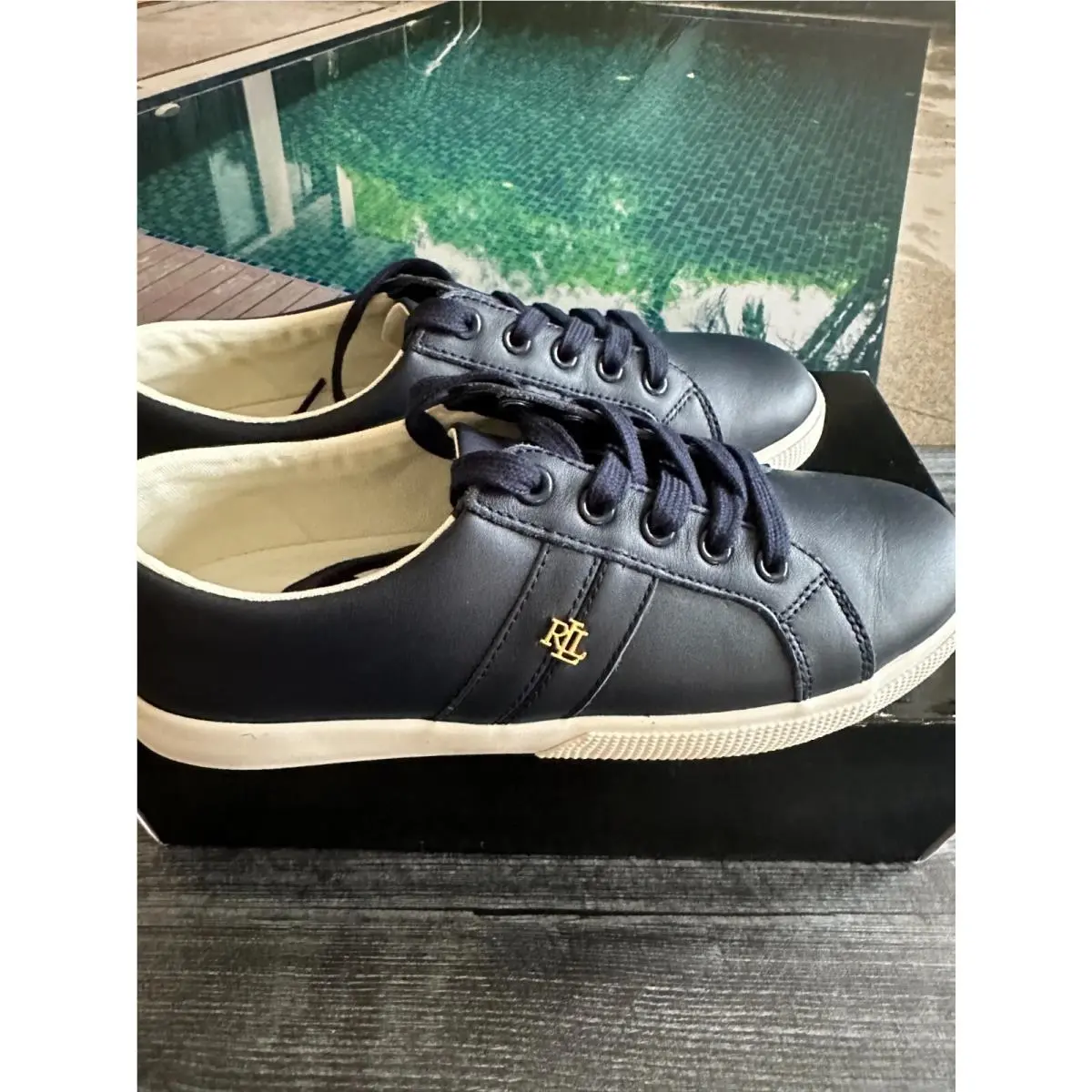 Ralph Lauren shoes - LAUREN RALPH LAUREN JANSON - LAUREN JANSON - Lauren Navy (UPC: 195167996010) 0