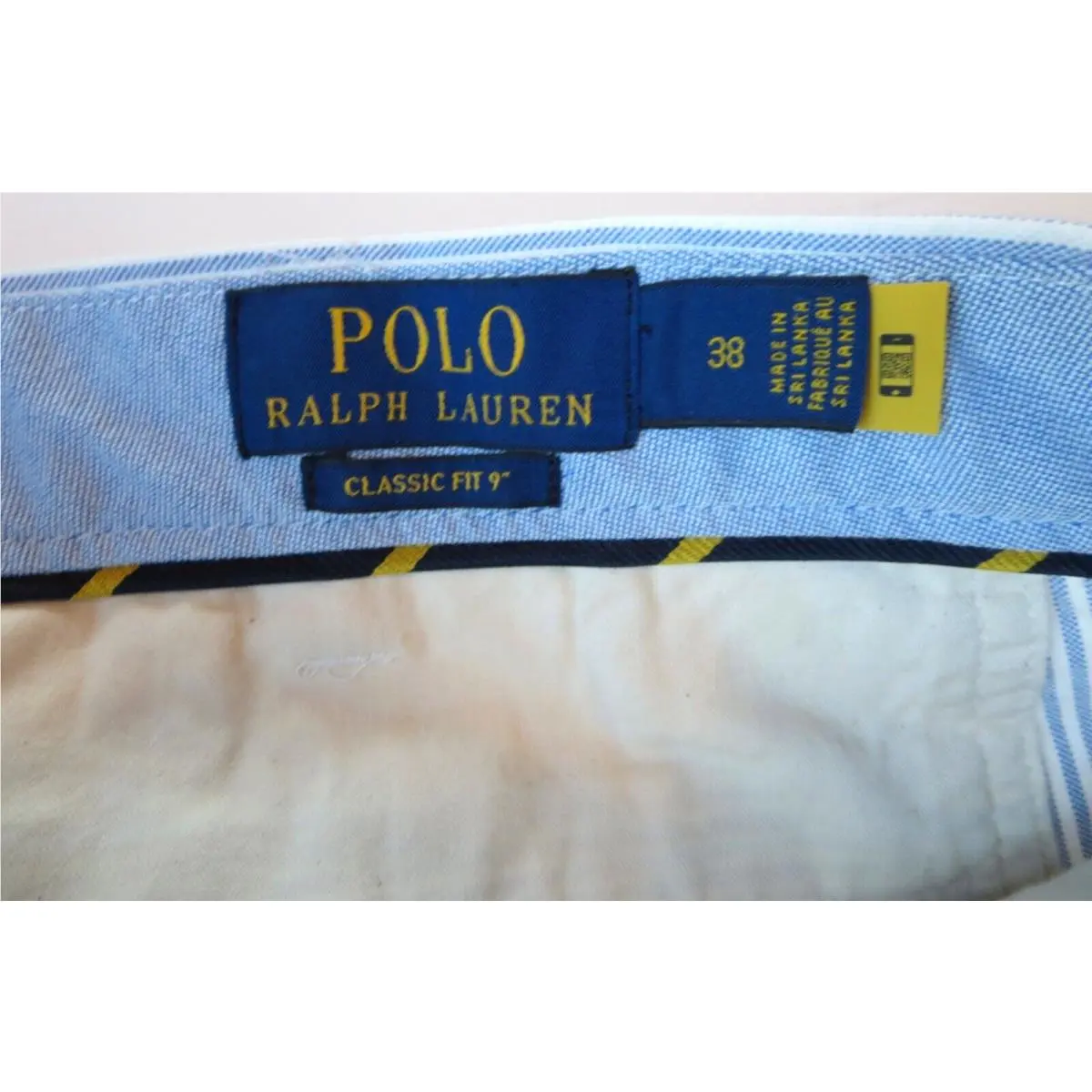 Ralph Lauren shoes - Blue/White Pinstripe/Multi 6
