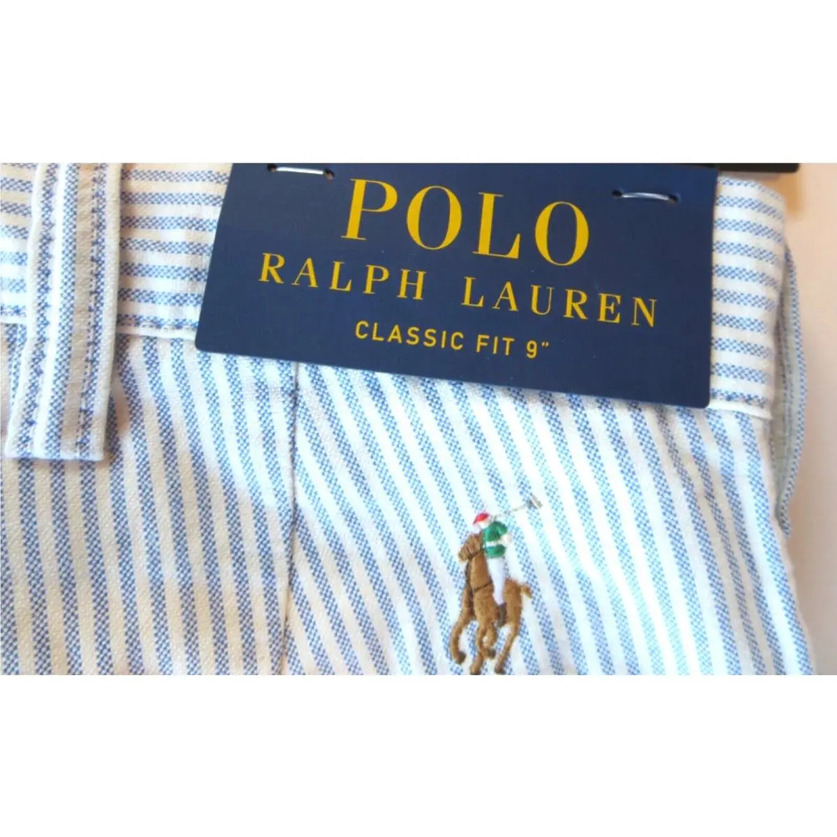 Ralph Lauren shoes - Blue/White Pinstripe/Multi 0