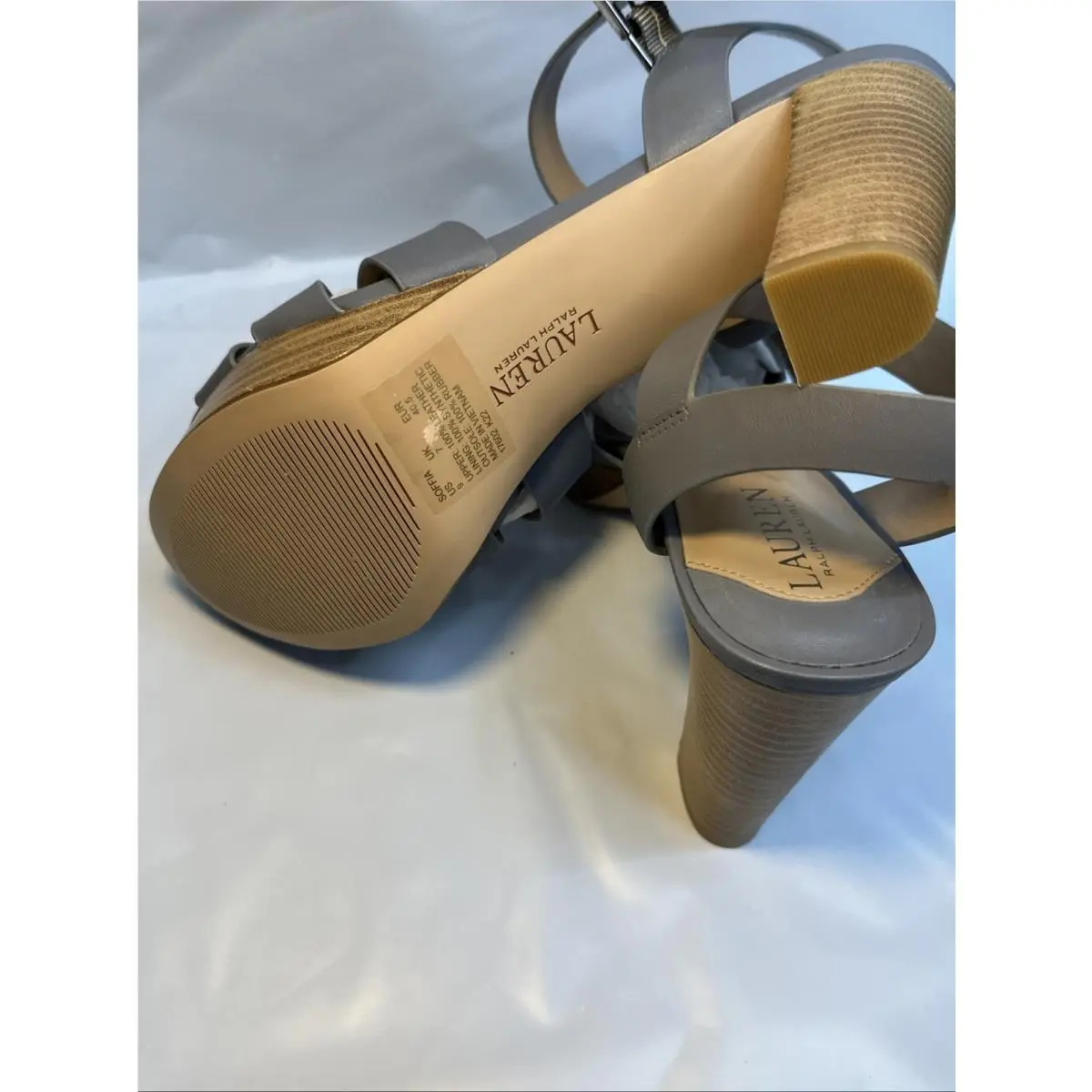Ralph Lauren shoes - Lauren Ralph Lauren Soffia Ankle-Strap - Ocean (UPC: 195167773376) 14