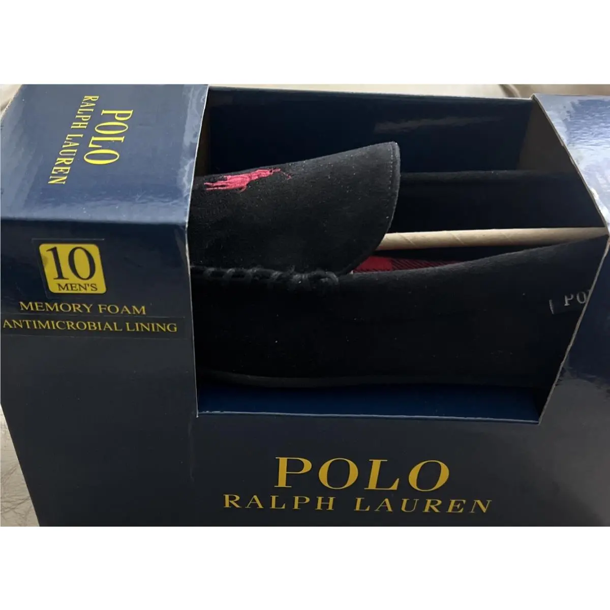 Ralph Lauren shoes - Polo Ralph Lauren Memory Foam Declan - SMF4979ARL - Black (UPC: 0723261055311) 3