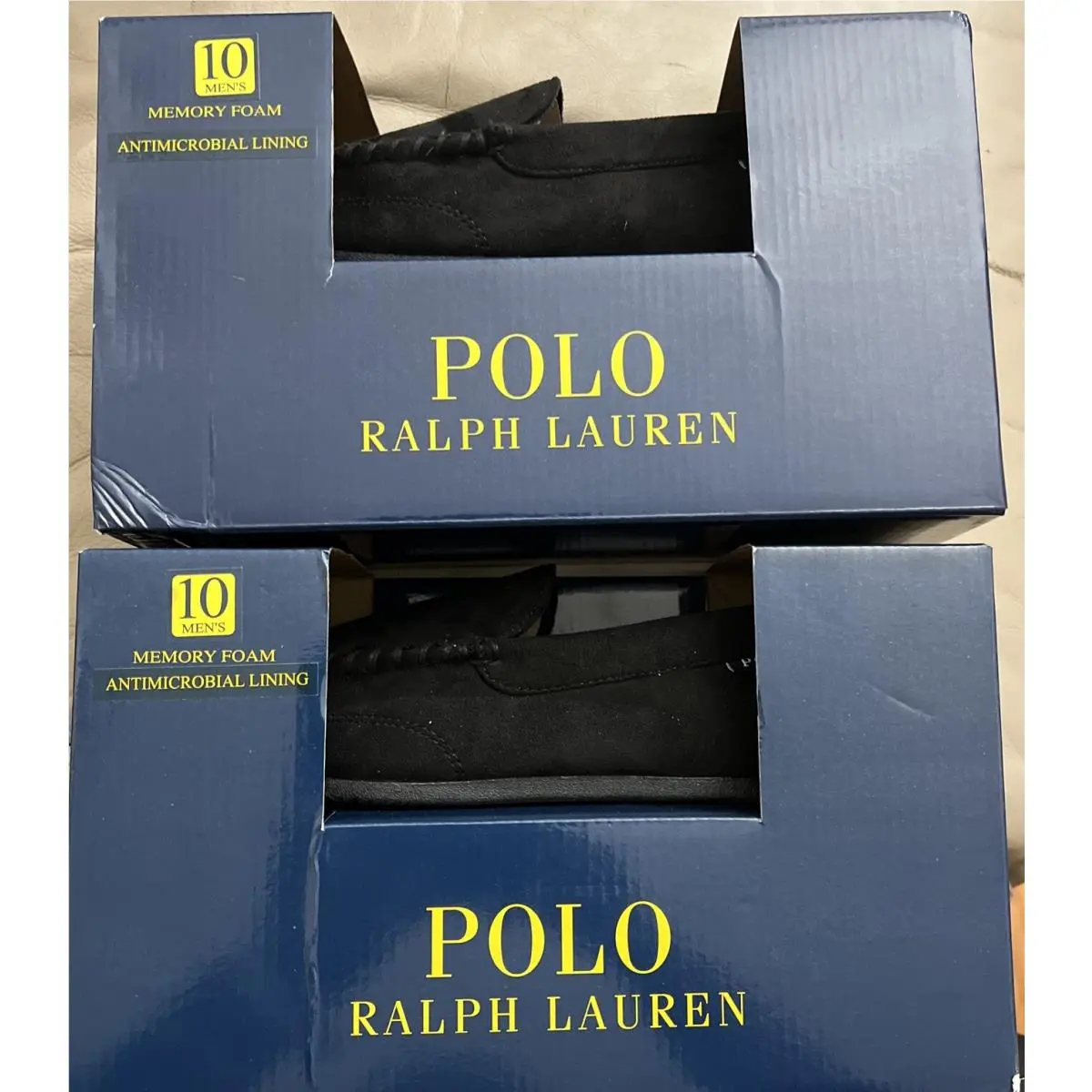 Ralph Lauren shoes - Polo Ralph Lauren Memory Foam Declan - SMF4979ARL - Black (UPC: 0723261055311) 7