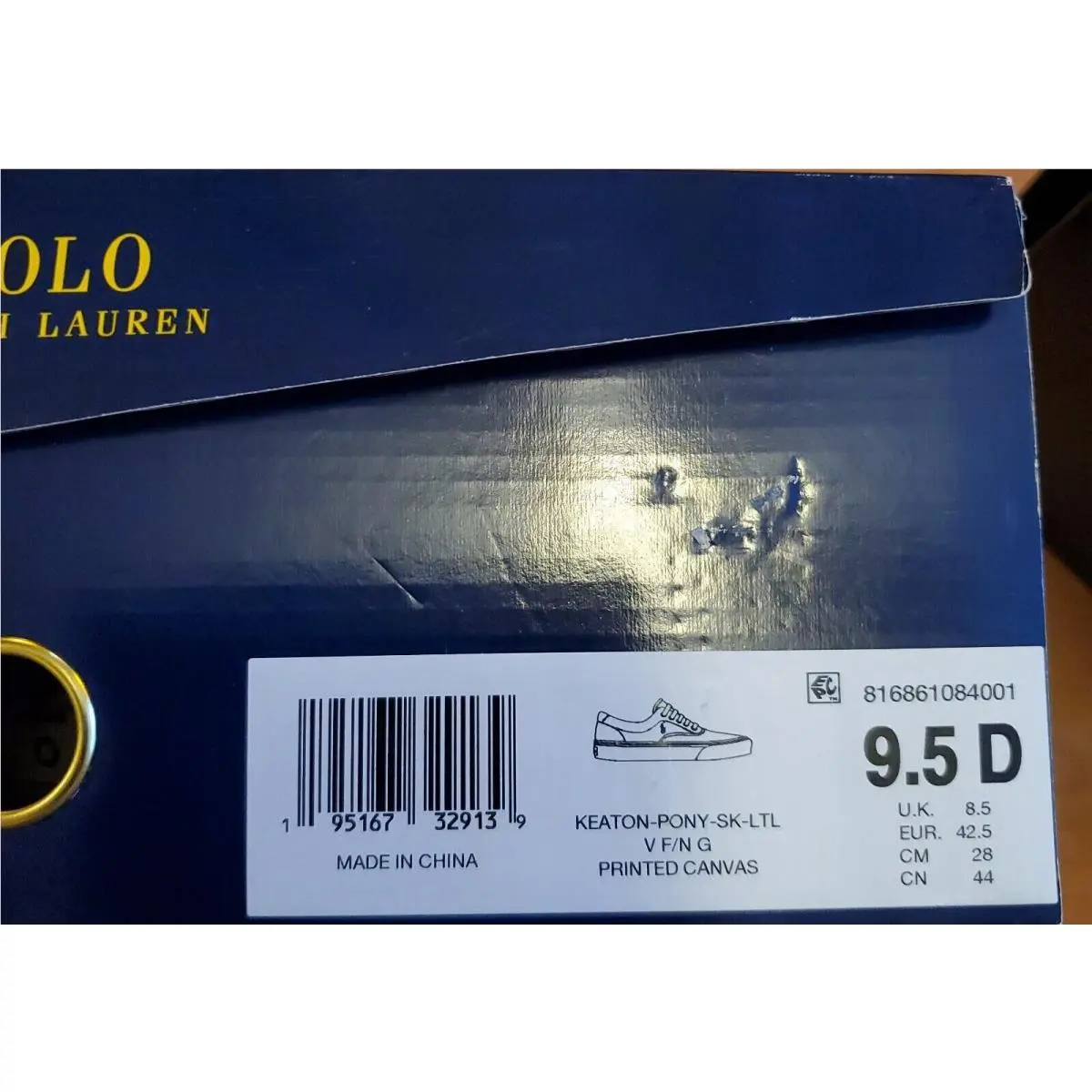Ralph Lauren shoes - Blue (UPC: 195167329139) 3