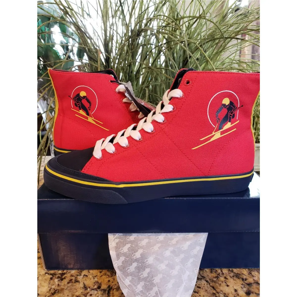 Ralph Lauren shoes - Red (UPC: 191232272843) 0
