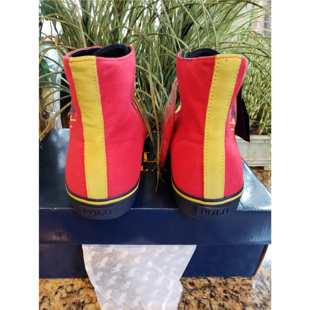 Ralph Lauren shoes - Red (UPC: 191232272843) 4