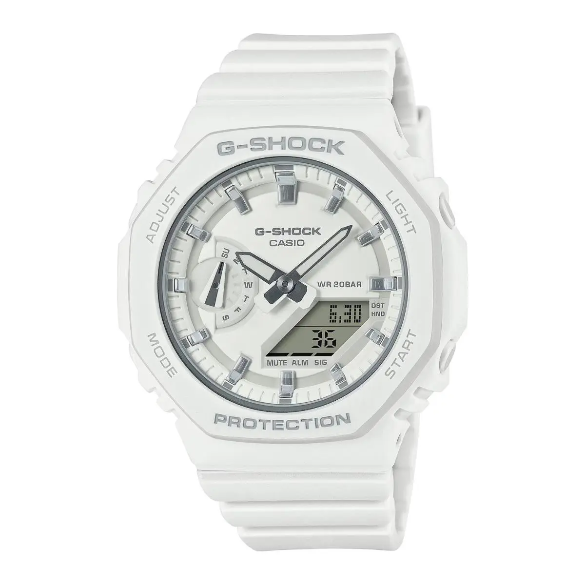 G-shock GMA-S2100-7A White Analog Digital Watch by Casio