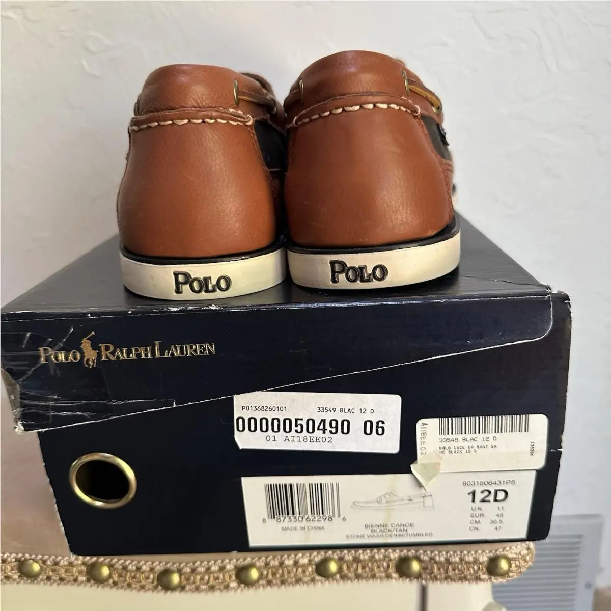 Ralph Lauren shoes - Bienne - Bienne - Tan & Black 13
