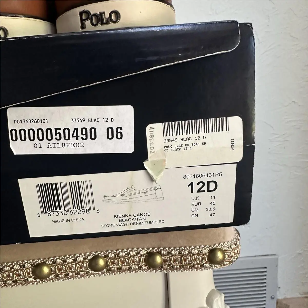 Ralph Lauren shoes - Bienne - Bienne - Tan & Black 14