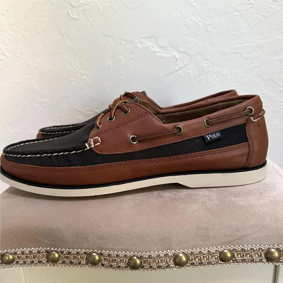 Ralph Lauren shoes - Bienne - Bienne - Tan & Black 1