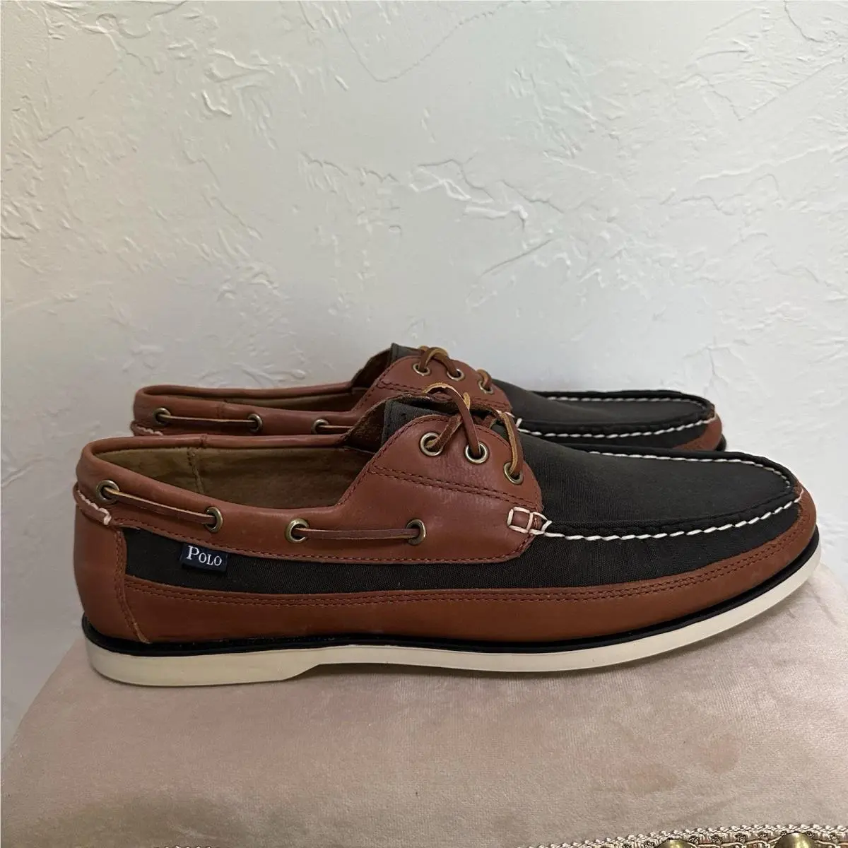 Ralph Lauren shoes - Bienne - Bienne - Tan & Black 8