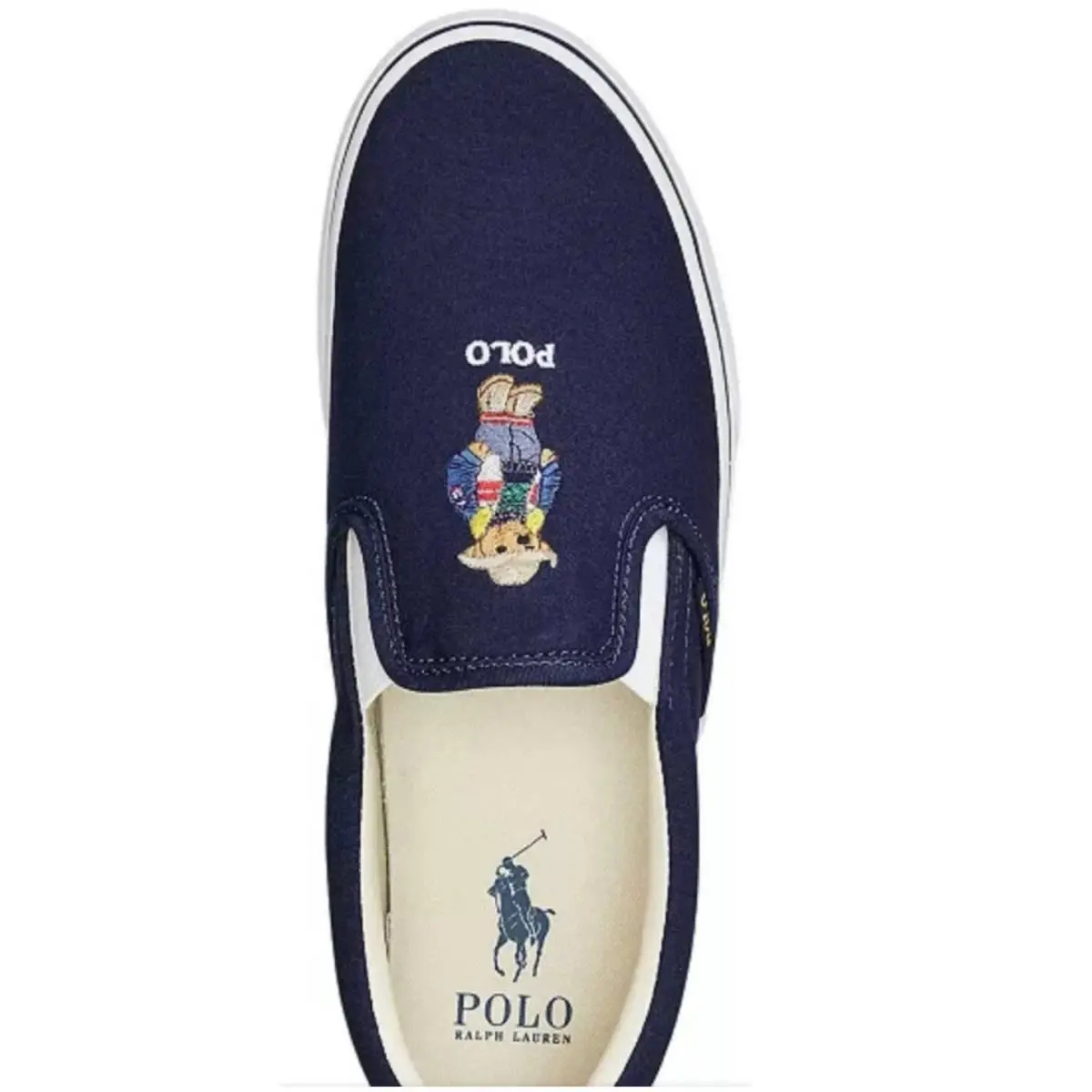 Ralph Lauren shoes - Polo Ralph Lauren Keaton Bear Slip-On - 816877739-001 - Blue, Manufacturer: navy 0