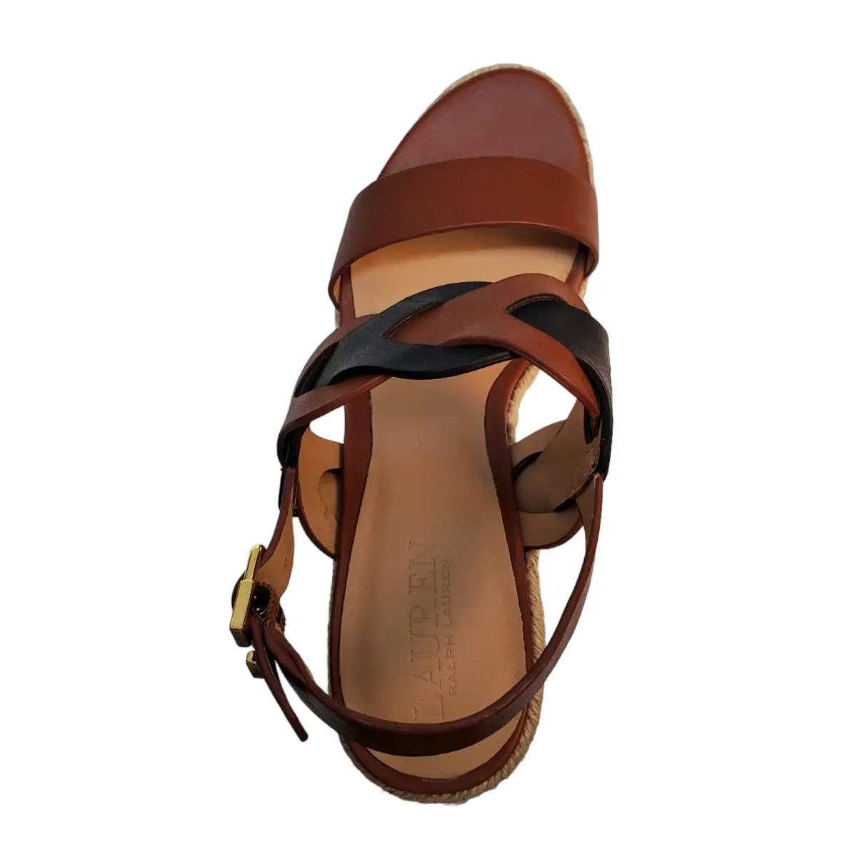 Ralph Lauren shoes - Deep Saddle Tan Black (UPC: 195167419557) 3