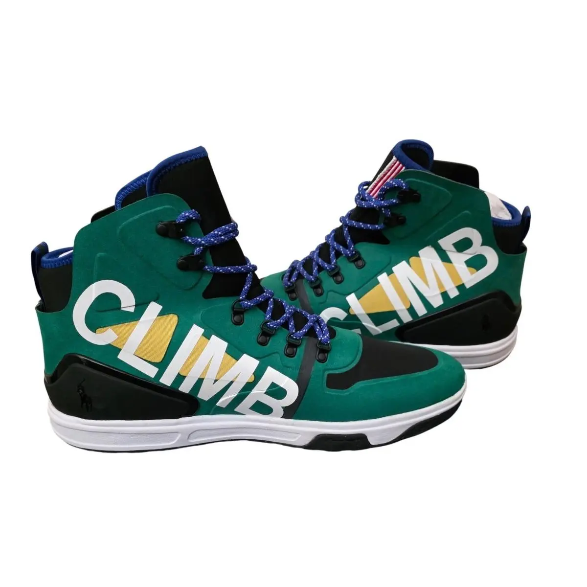 Polo  Alpine 200 Series Climb Green Black Sneakers 15D by Ralph Lauren