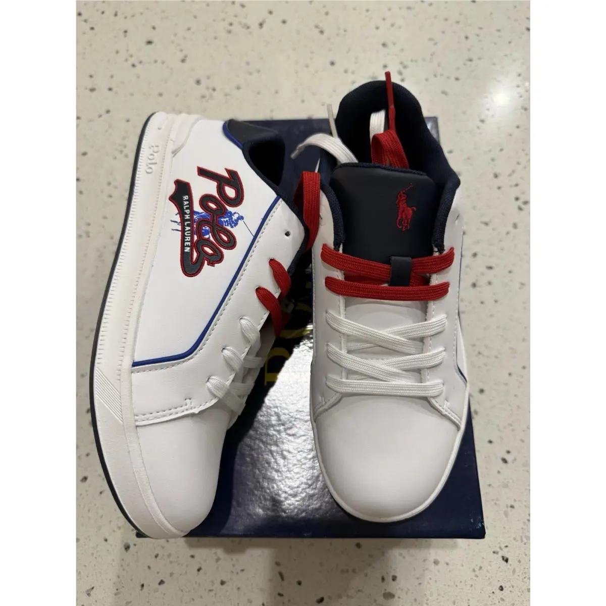 Boys Ralph Lauren Polo SZ 5 Shoes Heritage