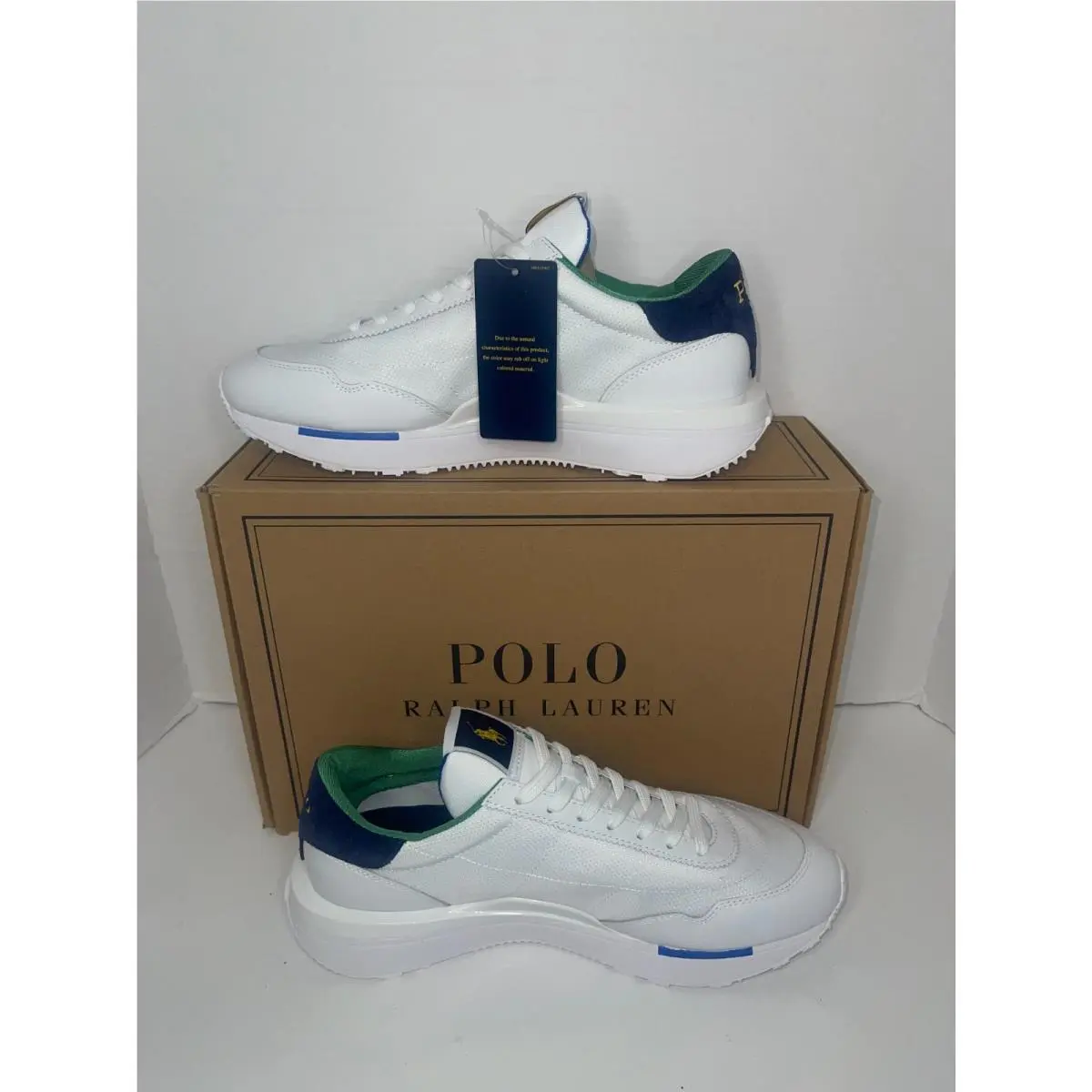 Ralph Lauren shoes - Polo Ralph Lauren Train 89 - White/ Multi 0