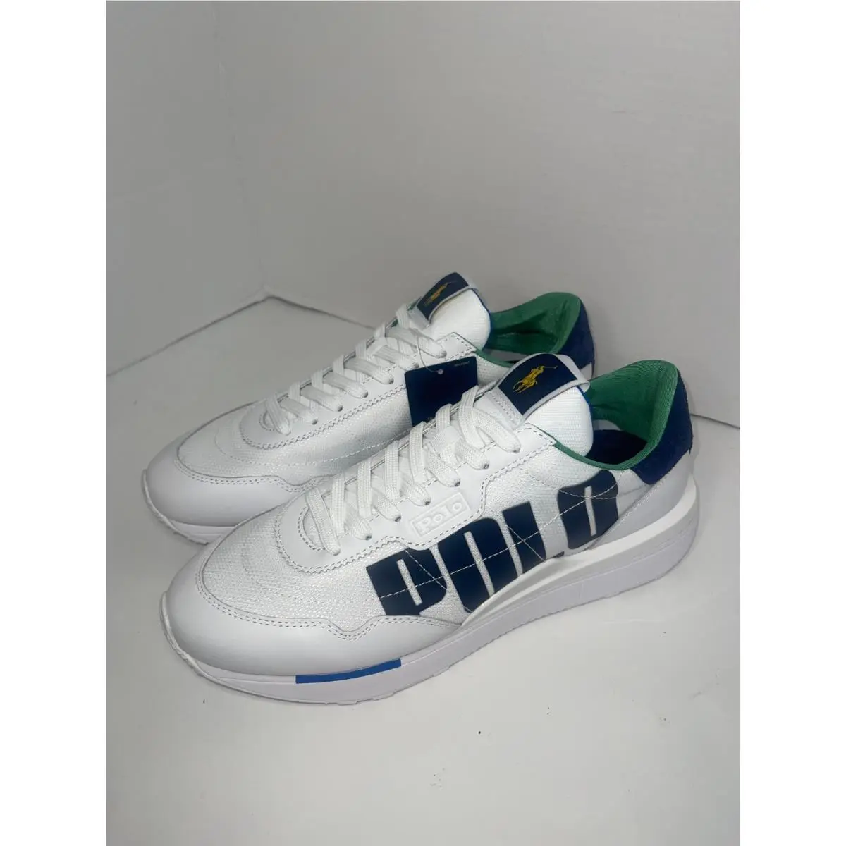 Ralph Lauren shoes - Polo Ralph Lauren Train 89 - White/ Multi 3