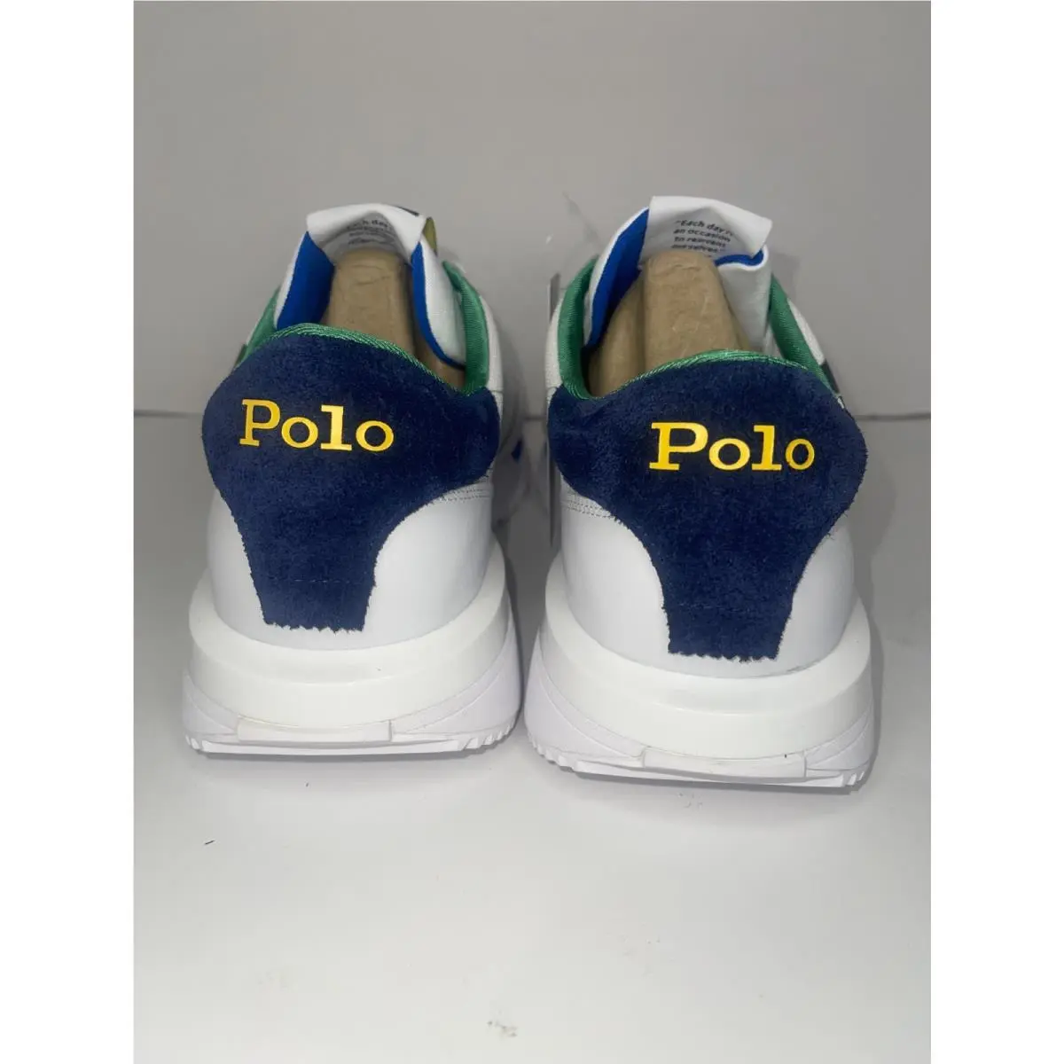 Ralph Lauren shoes - Polo Ralph Lauren Train 89 - White/ Multi 4
