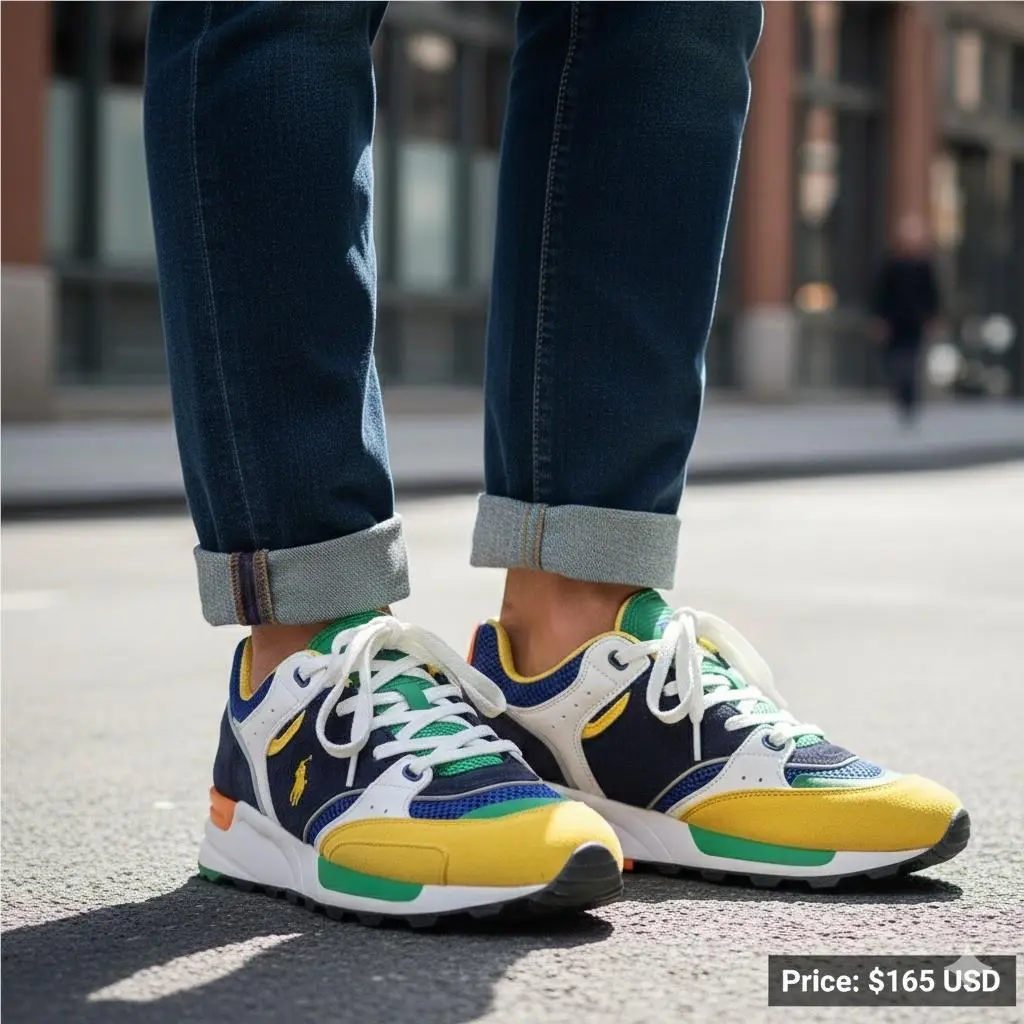 Ralph Lauren shoes - Polo Ralph Lauren Trackster 200 - Blue 1