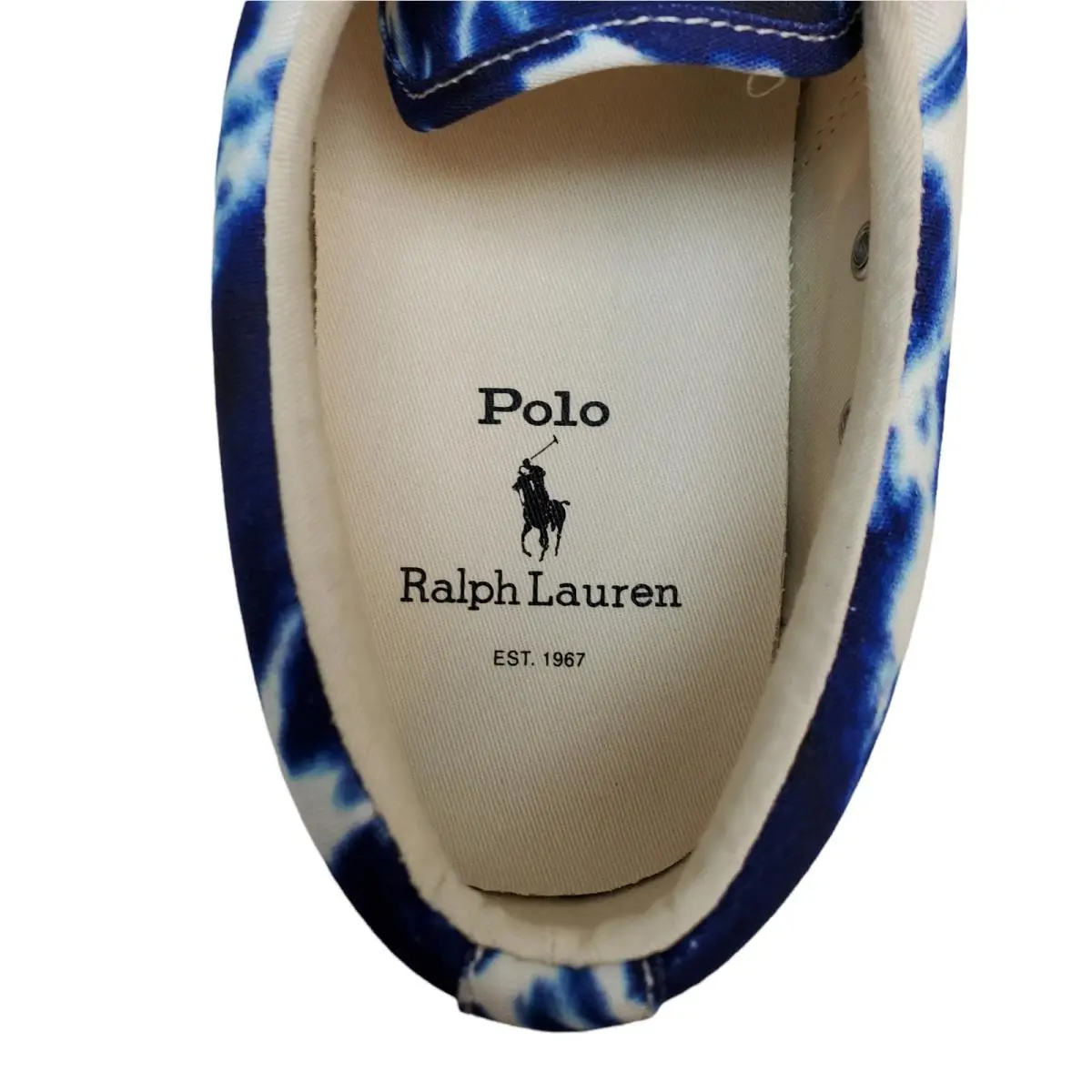Ralph Lauren shoes - White Tie Dye (UPC: 191232759504) 5