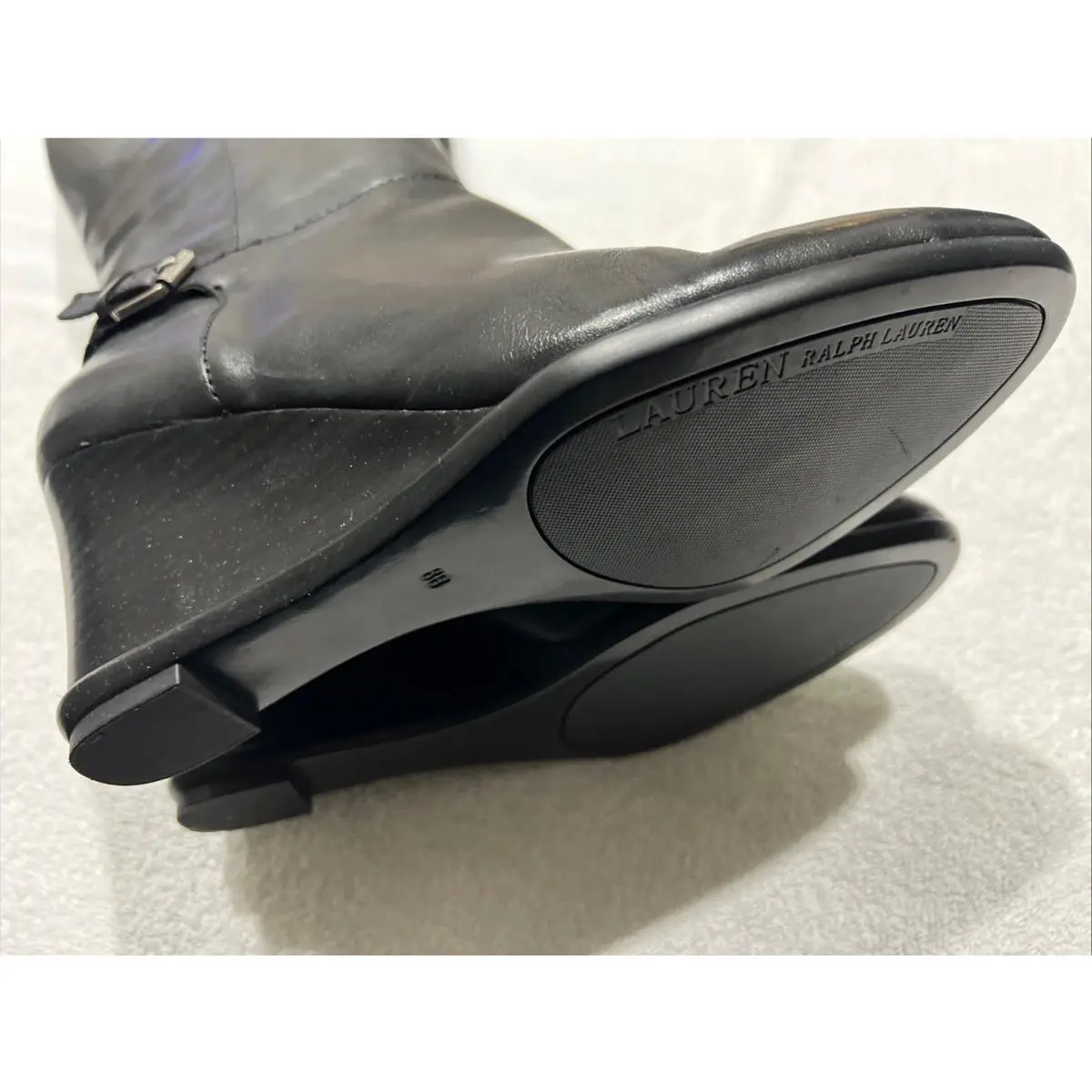 Ralph Lauren shoes - Lauren Ralph Lauren Tia Vachetta - Black 5